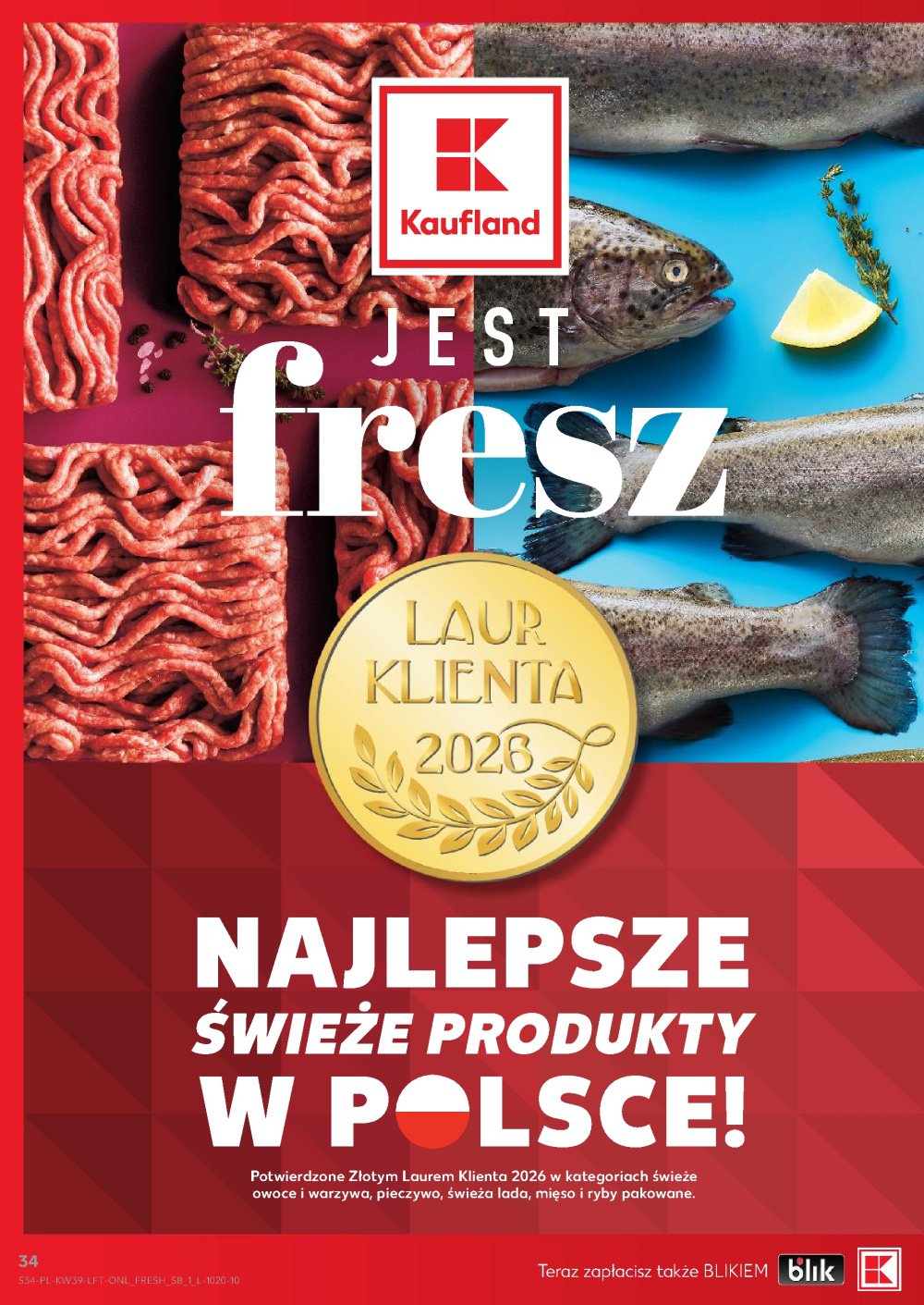 Leták Kaufland gazetka Cieszyn, Polsko - strana 34