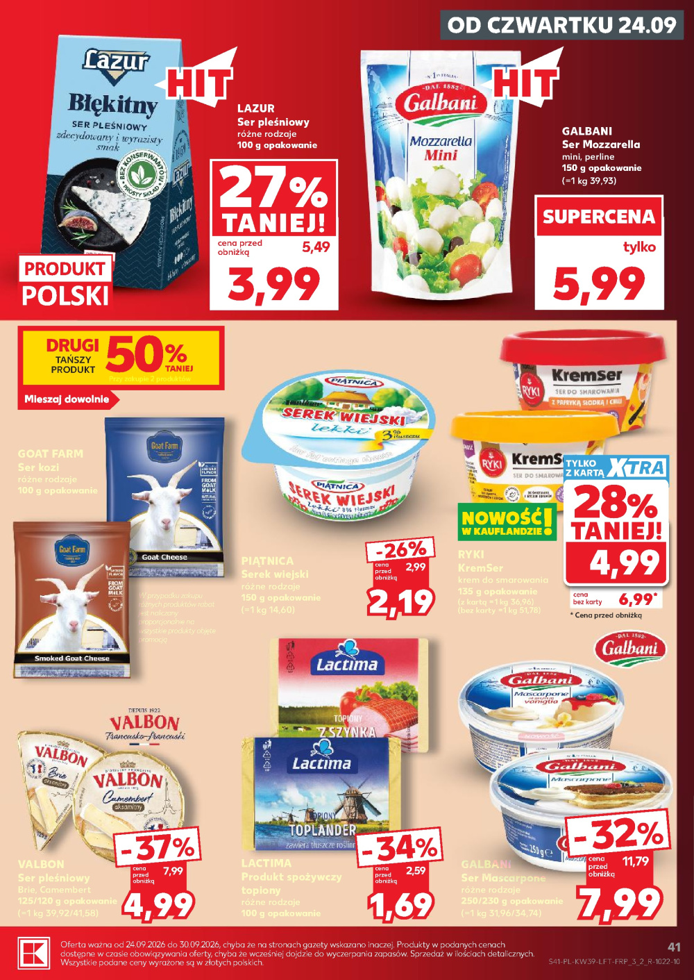 Leták Kaufland gazetka Cieszyn, Polsko - strana 41