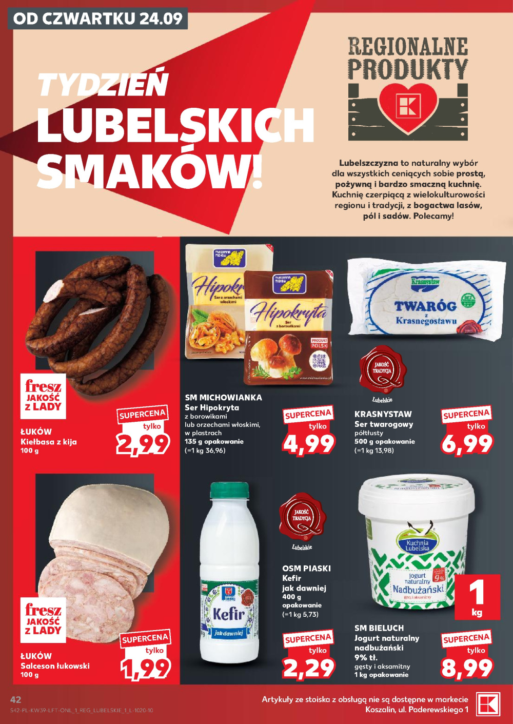 Leták Kaufland gazetka Cieszyn, Polsko - strana 42