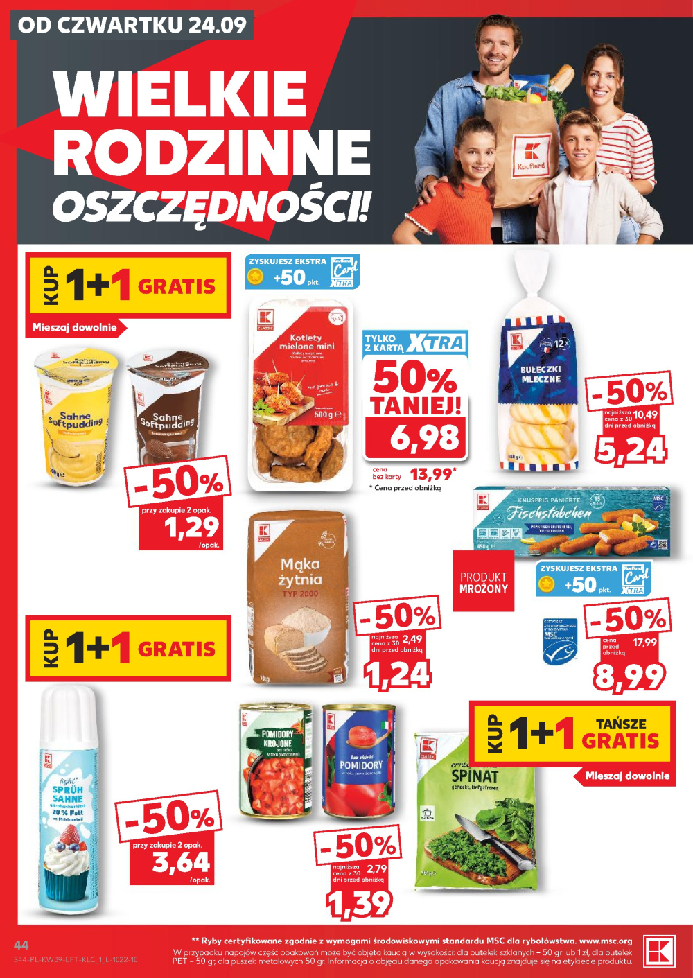 Leták Kaufland gazetka Cieszyn, Polsko - strana 44