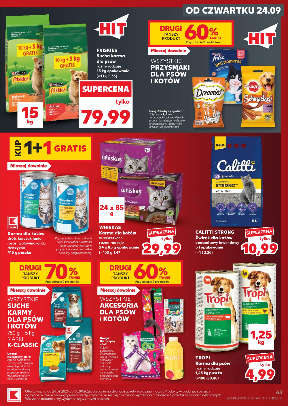 Leták Kaufland gazetka Cieszyn, Polsko - strana 63