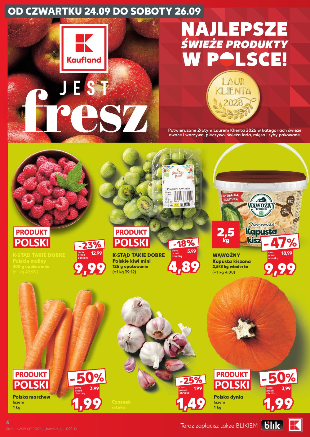 Leták Kaufland gazetka Cieszyn, Polsko - strana 6