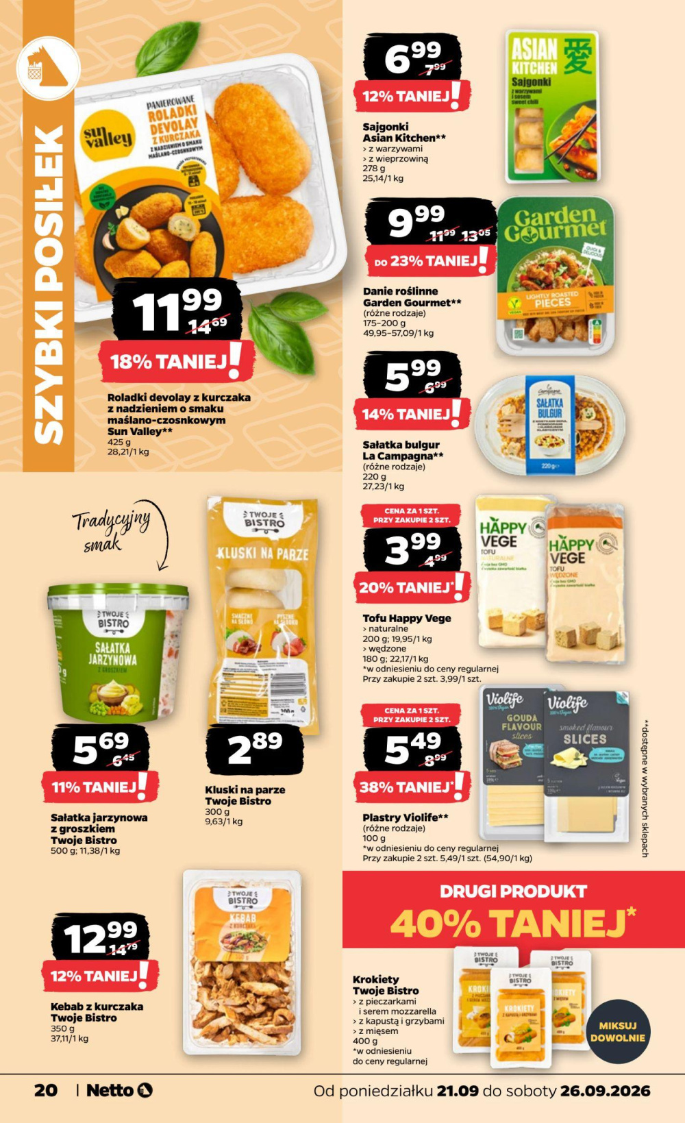 Leták Netto gazetka, Polsko - strana 20