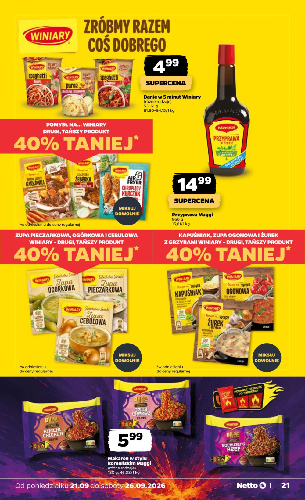 Leták Netto gazetka, Polsko - strana 21