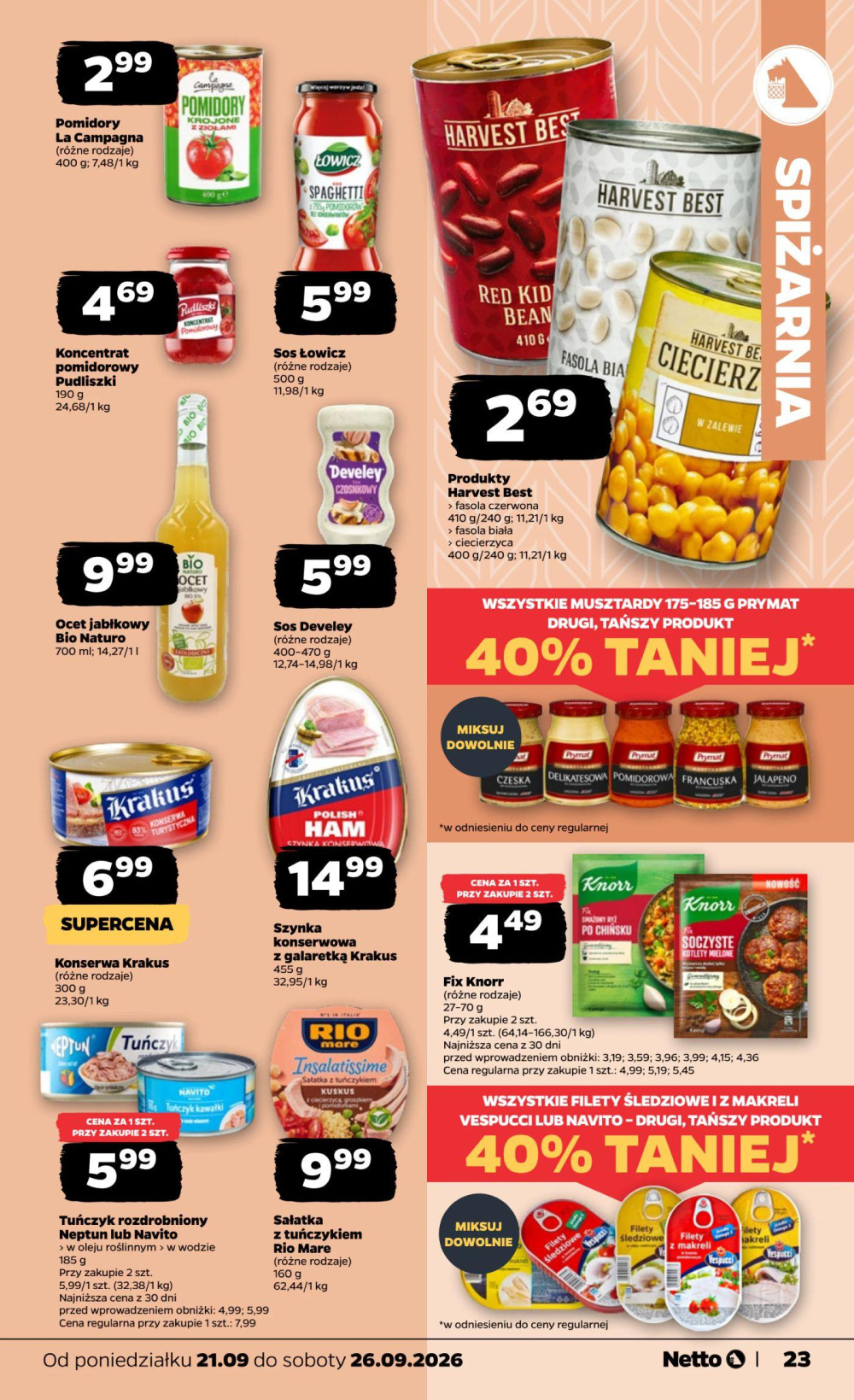 Leták Netto gazetka, Polsko - strana 23