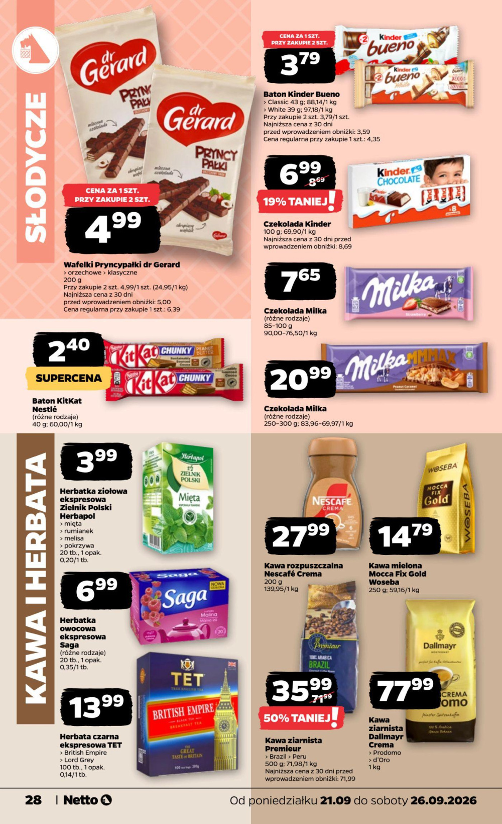 Leták Netto gazetka, Polsko - strana 28