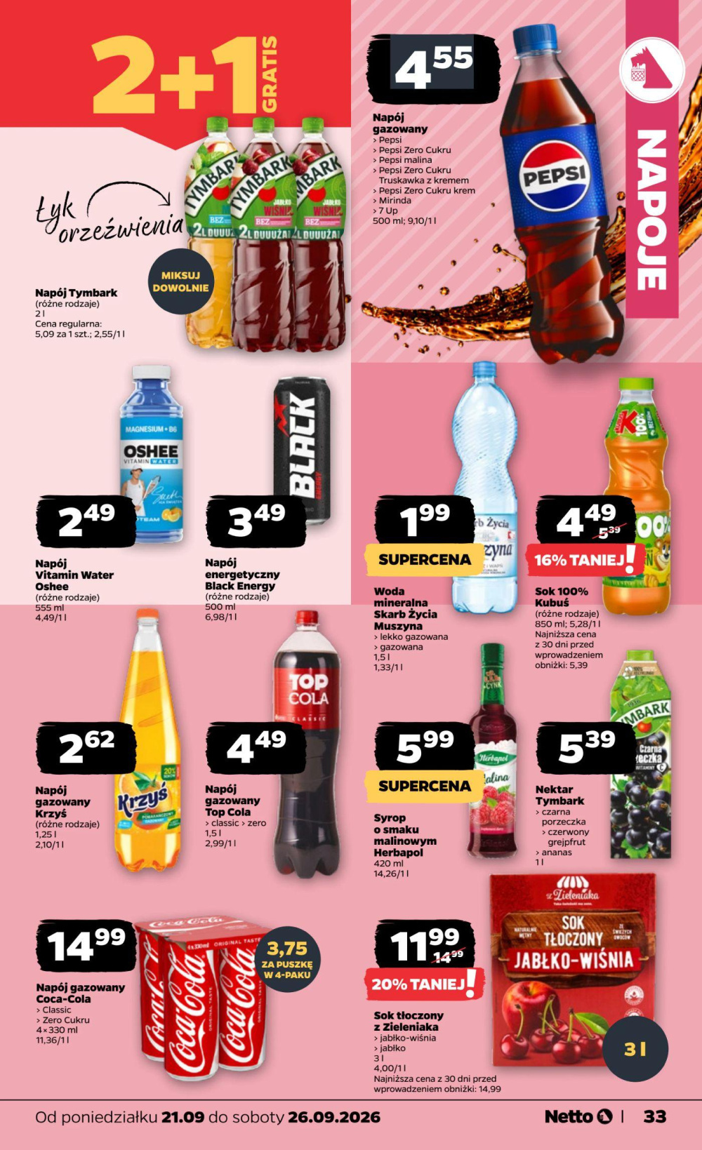 Leták Netto gazetka, Polsko - strana 33