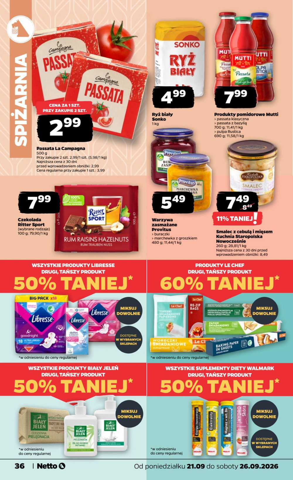 Leták Netto gazetka, Polsko - strana 36