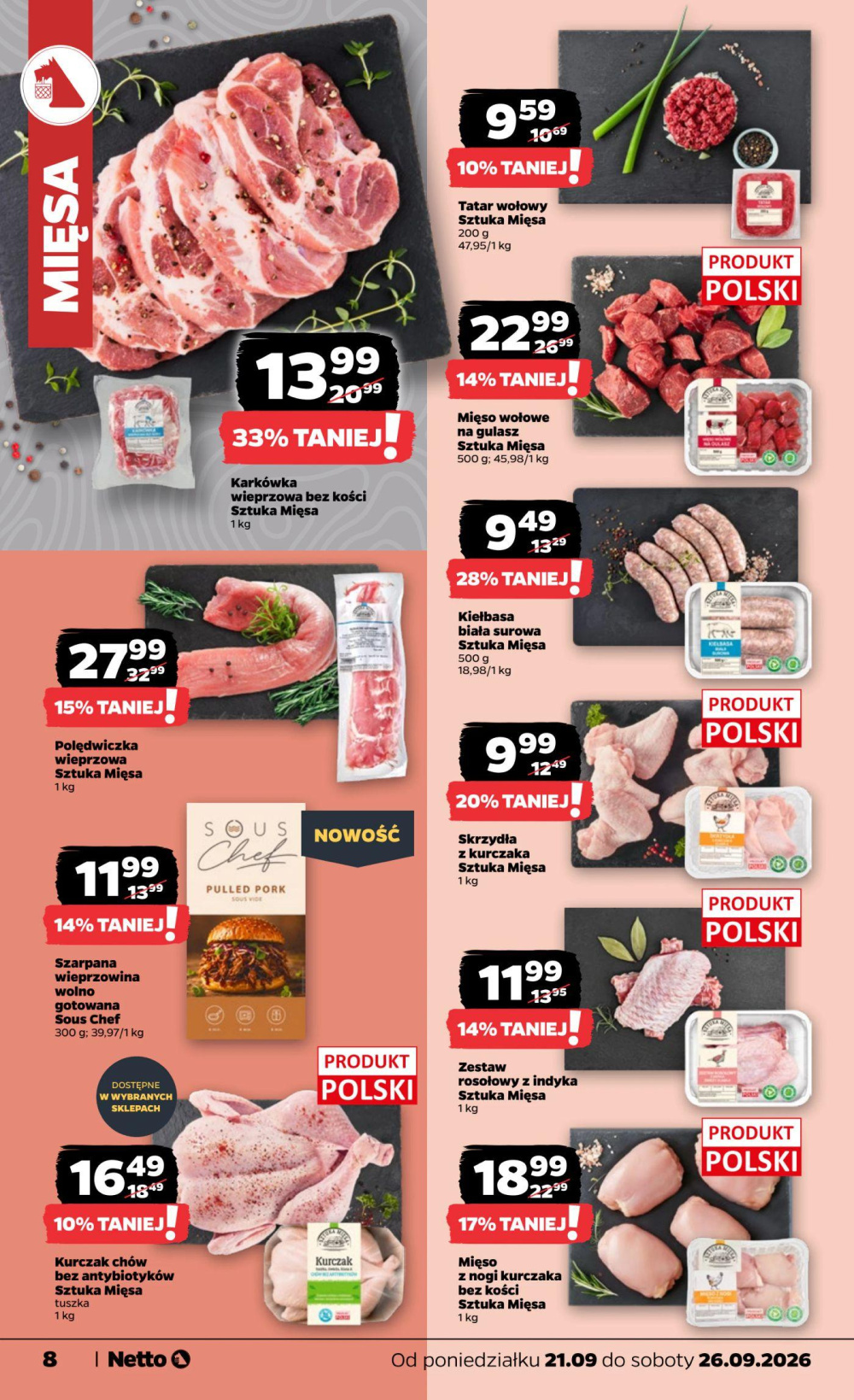 Leták Netto gazetka, Polsko - strana 8
