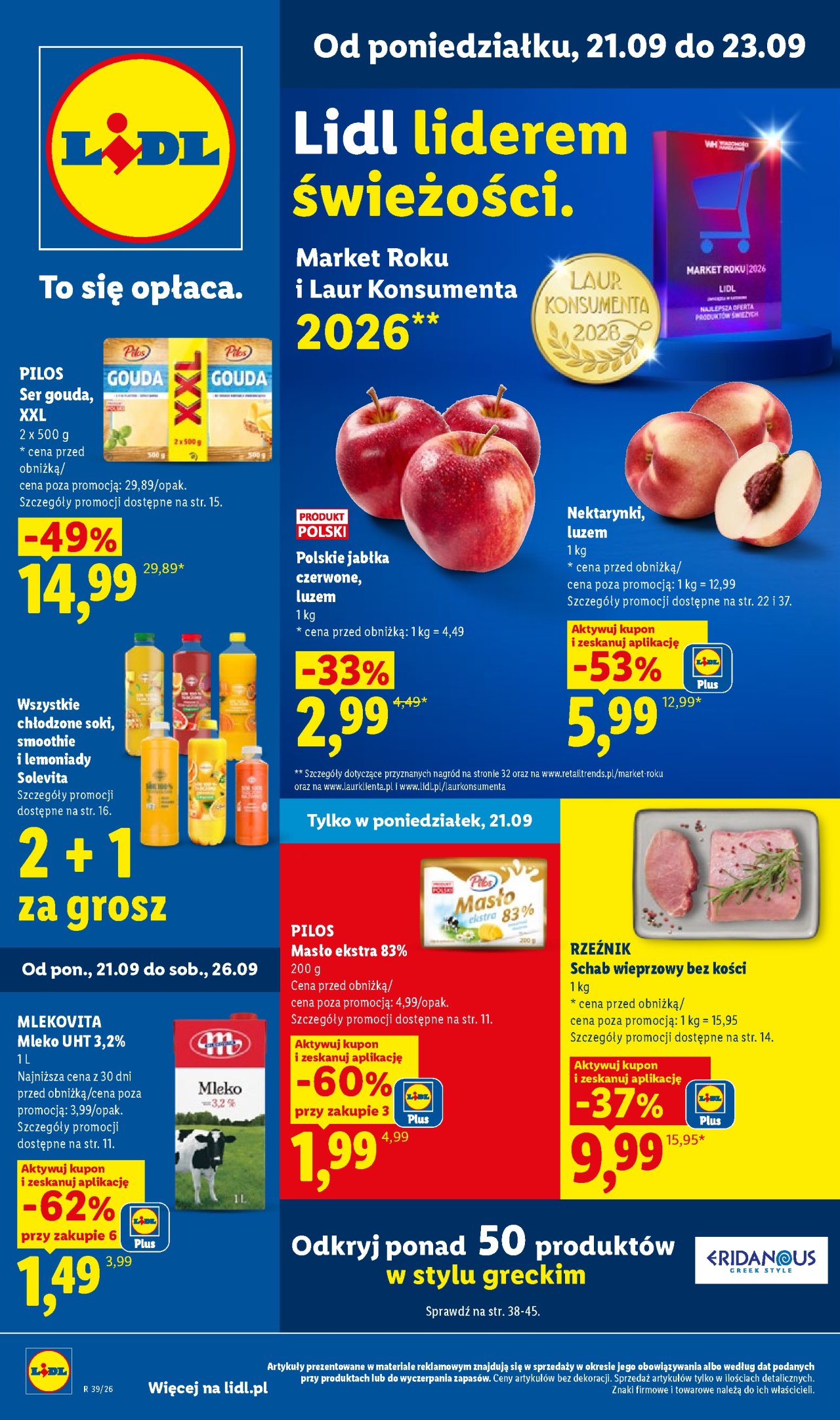 Lidl gazetka od 21. 09. 2026
