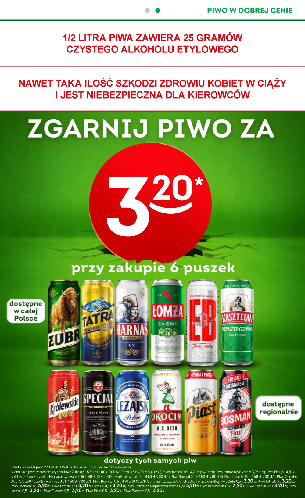 Leták Żabka gazetka, Polsko - strana 19