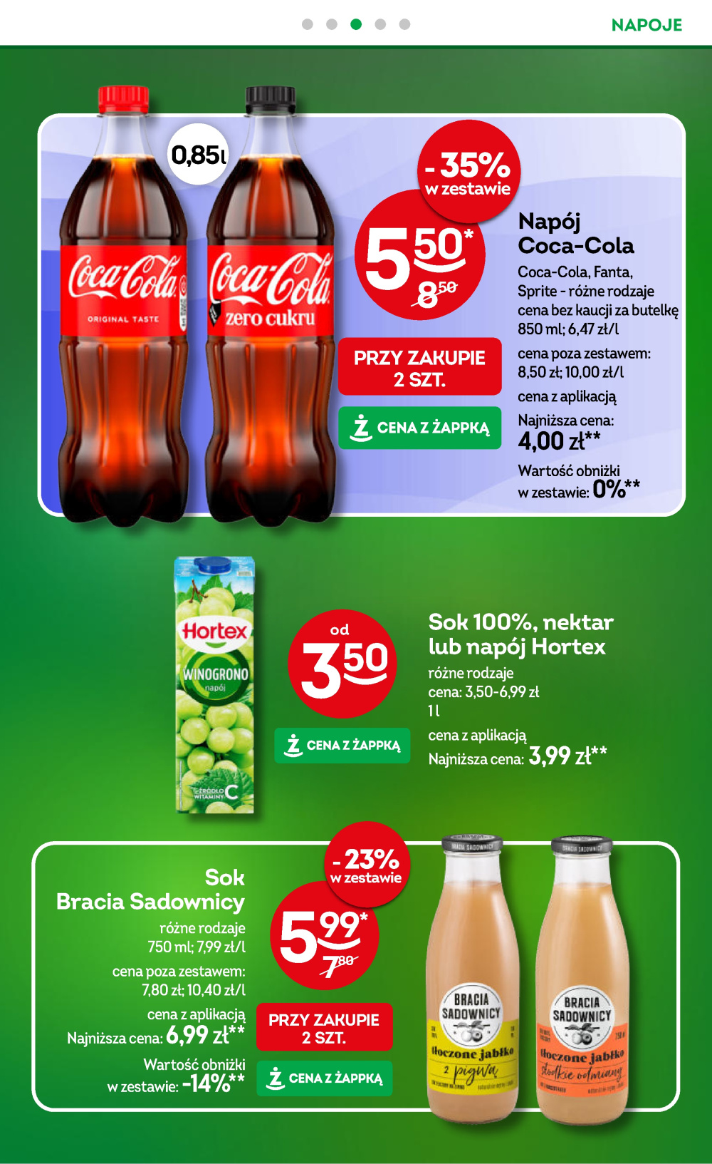Leták Żabka gazetka, Polsko - strana 22