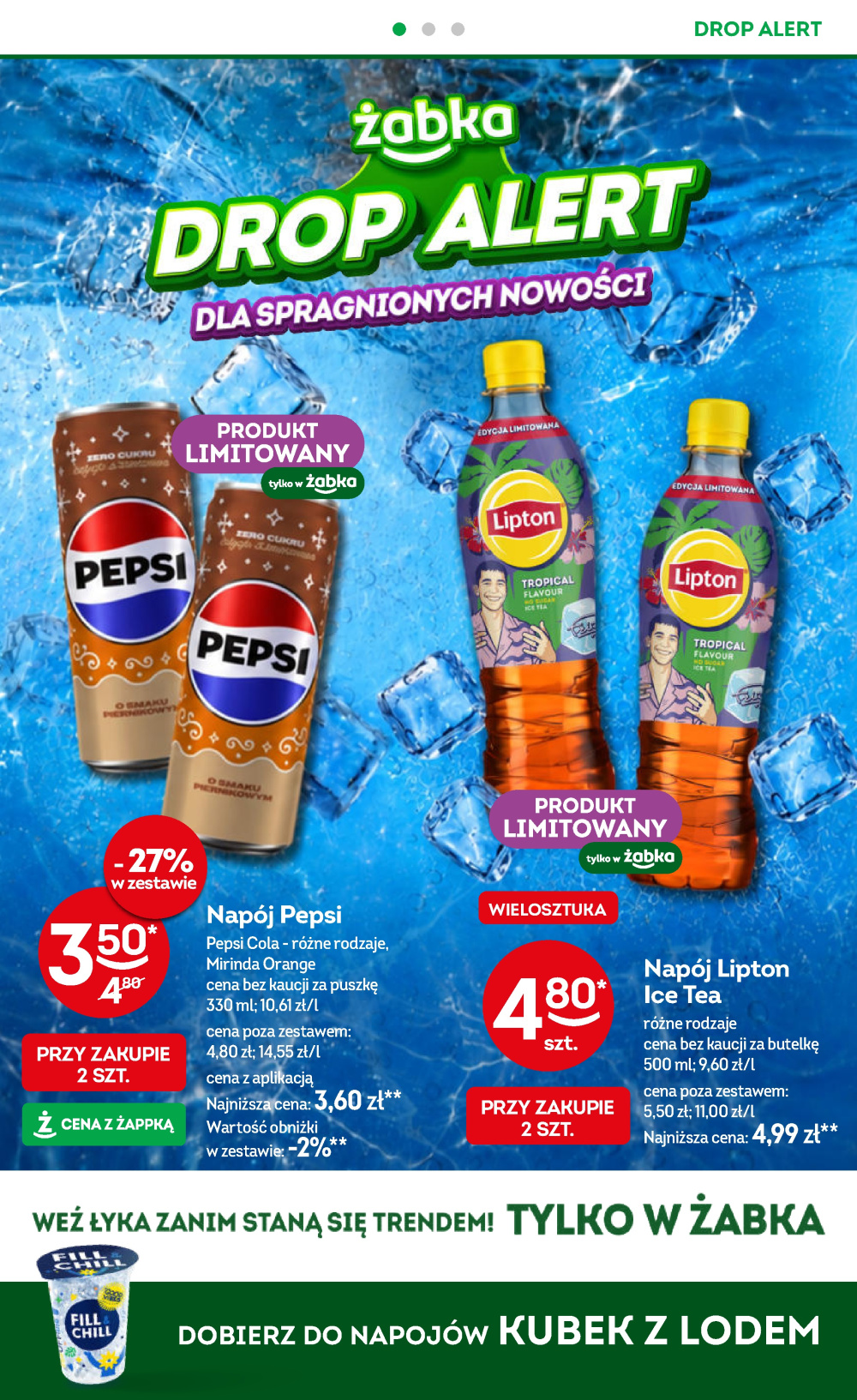 Leták Żabka gazetka, Polsko - strana 2