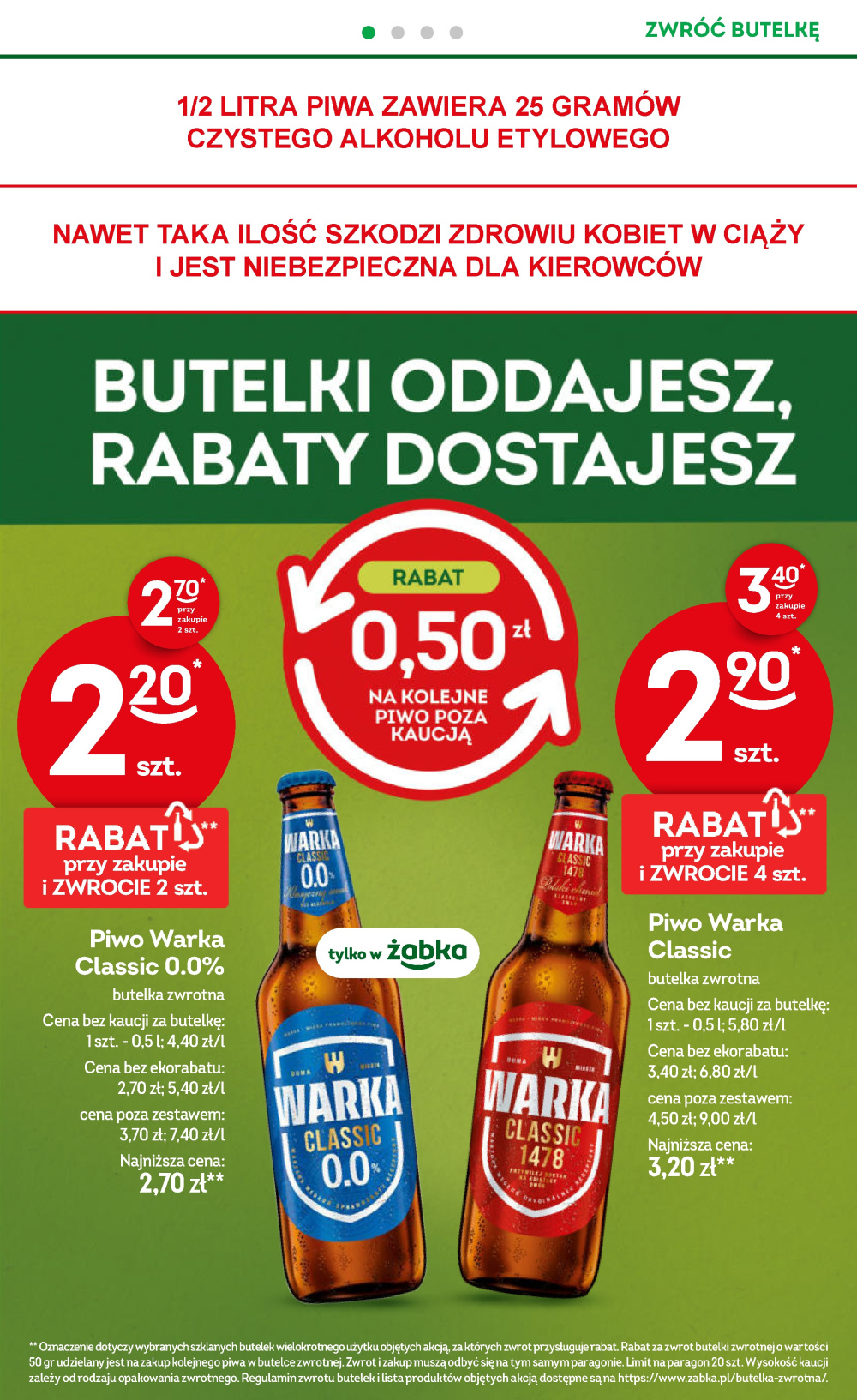 Leták Żabka gazetka, Polsko - strana 34