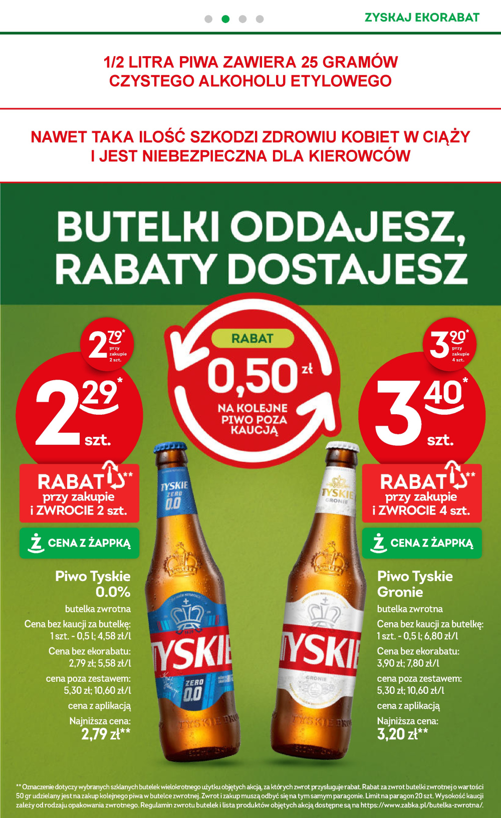 Leták Żabka gazetka, Polsko - strana 35