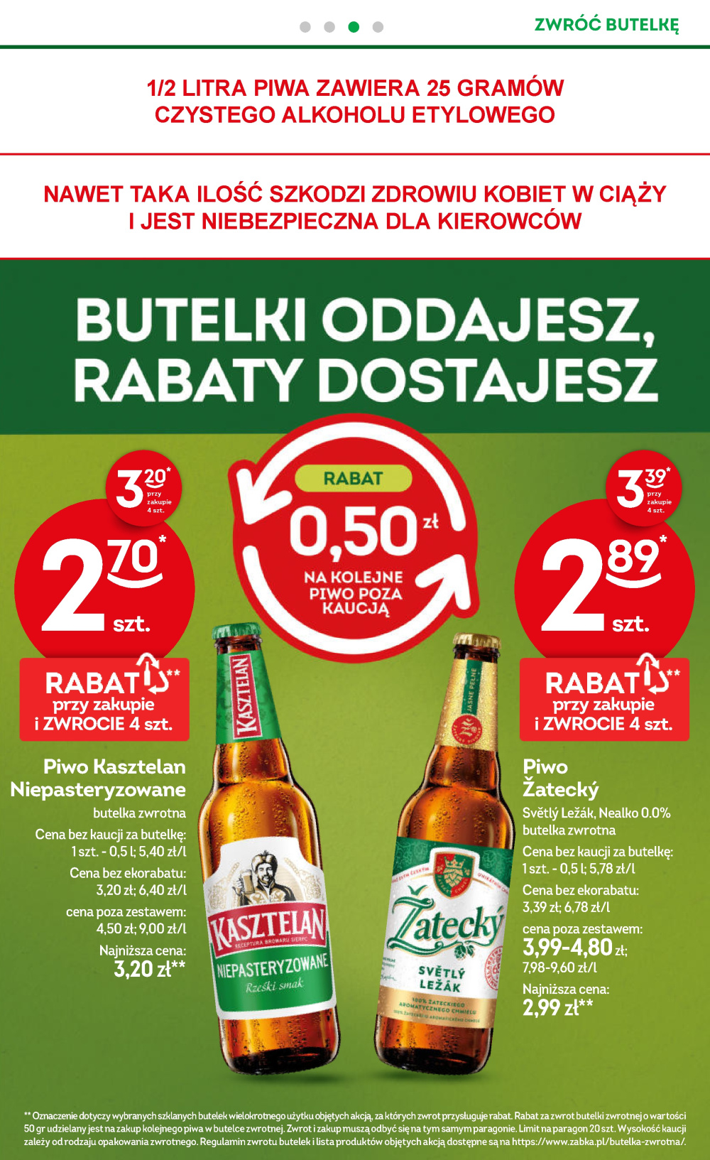 Leták Żabka gazetka, Polsko - strana 36