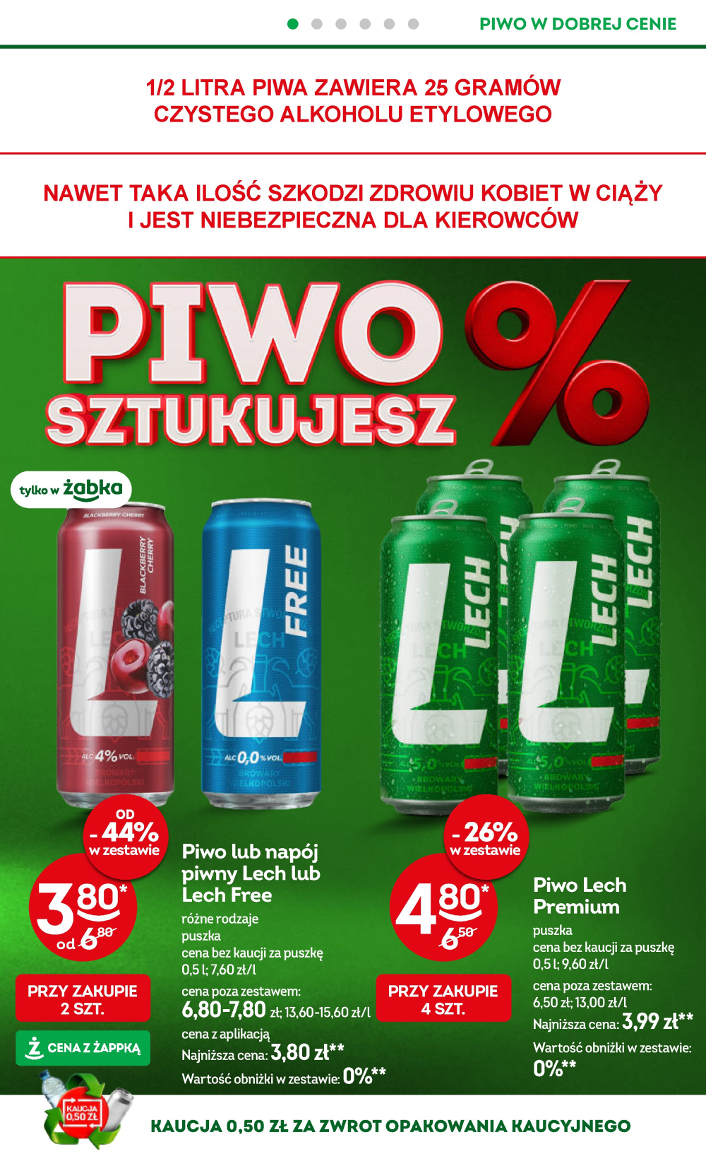 Leták Żabka gazetka, Polsko - strana 38
