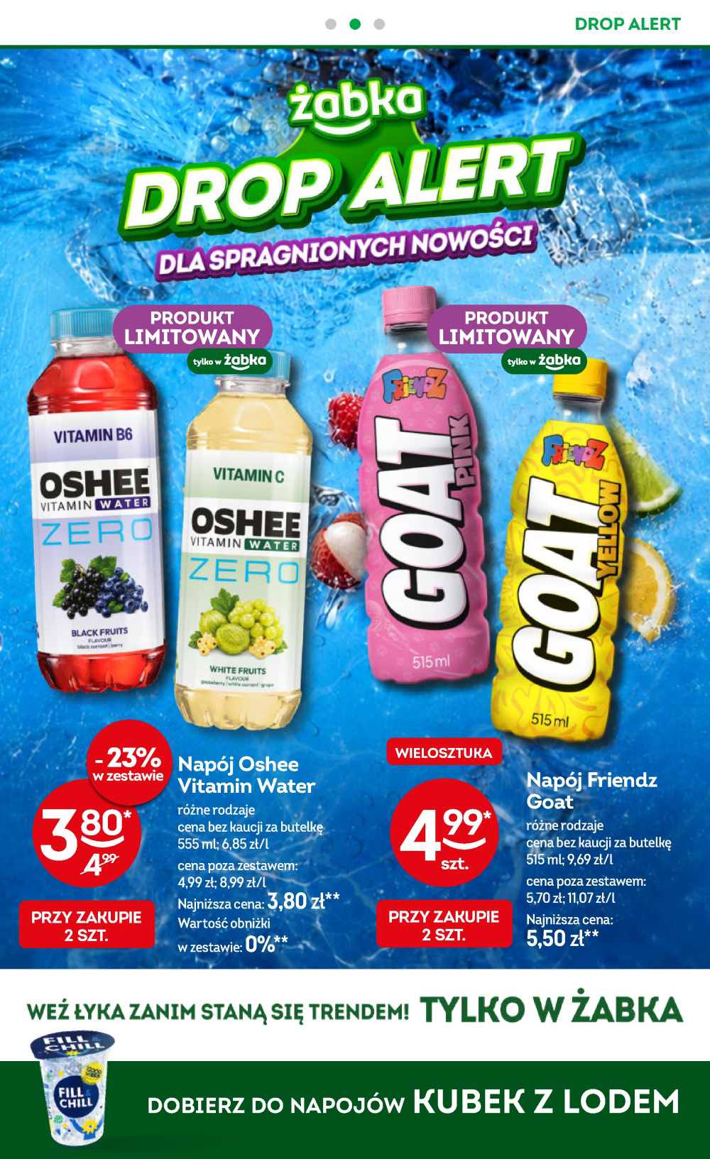 Leták Żabka gazetka, Polsko - strana 3