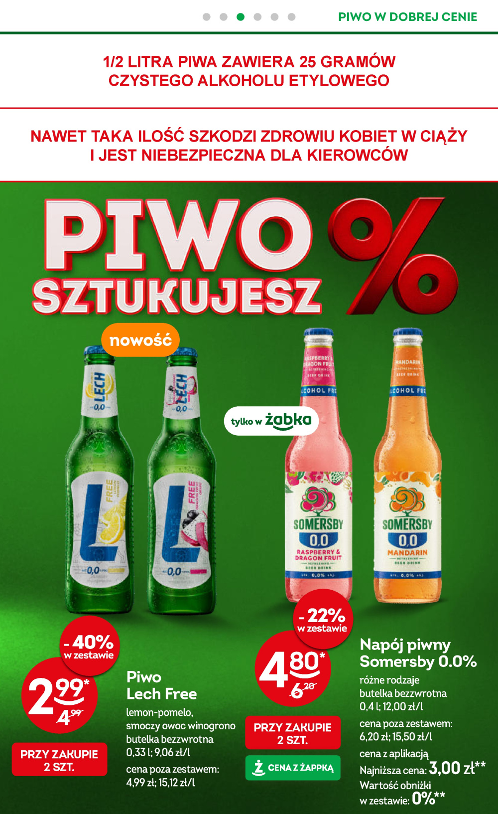 Leták Żabka gazetka, Polsko - strana 40
