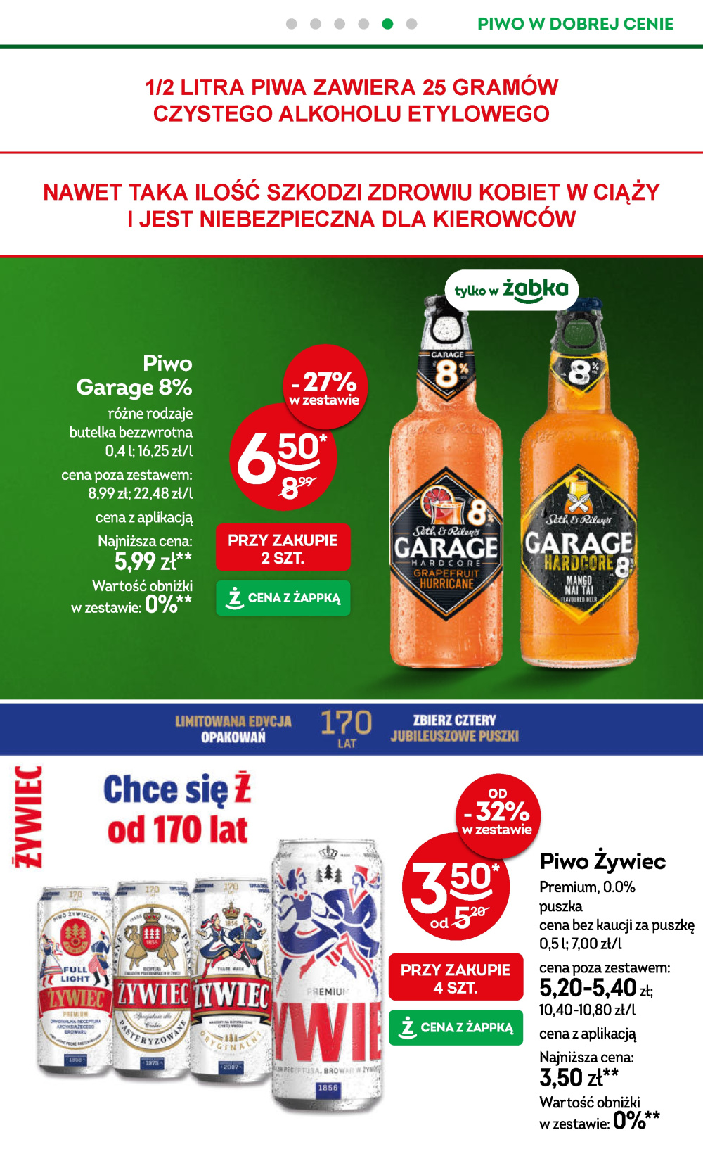 Leták Żabka gazetka, Polsko - strana 42