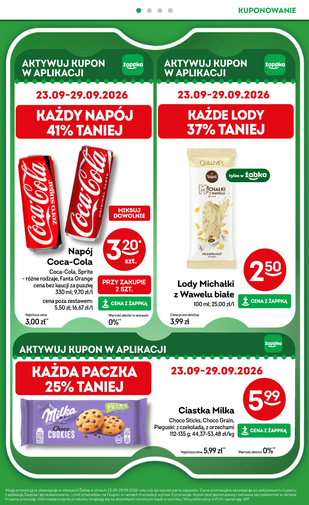 Leták Żabka gazetka, Polsko - strana 44