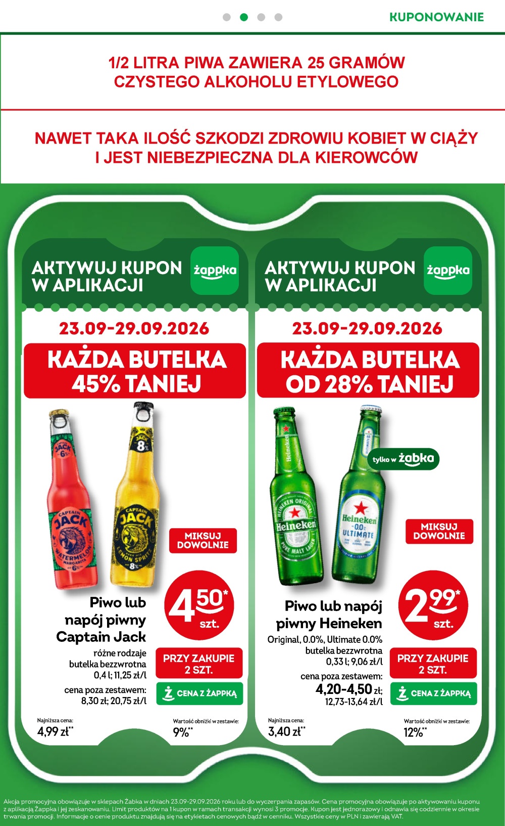 Leták Żabka gazetka, Polsko - strana 45
