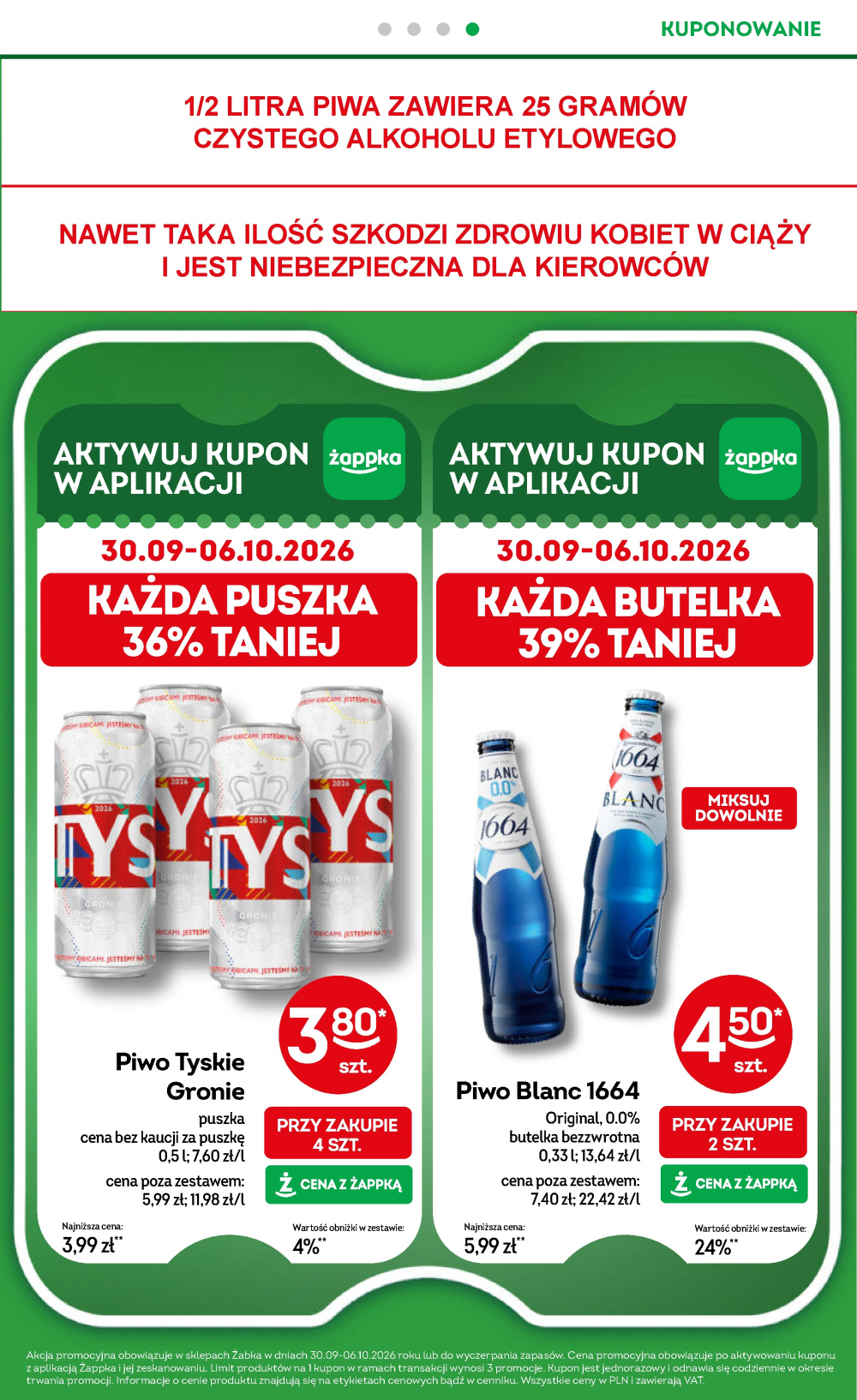 Leták Żabka gazetka, Polsko - strana 47