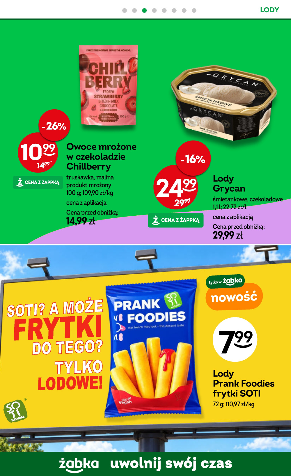 Leták Żabka gazetka, Polsko - strana 50