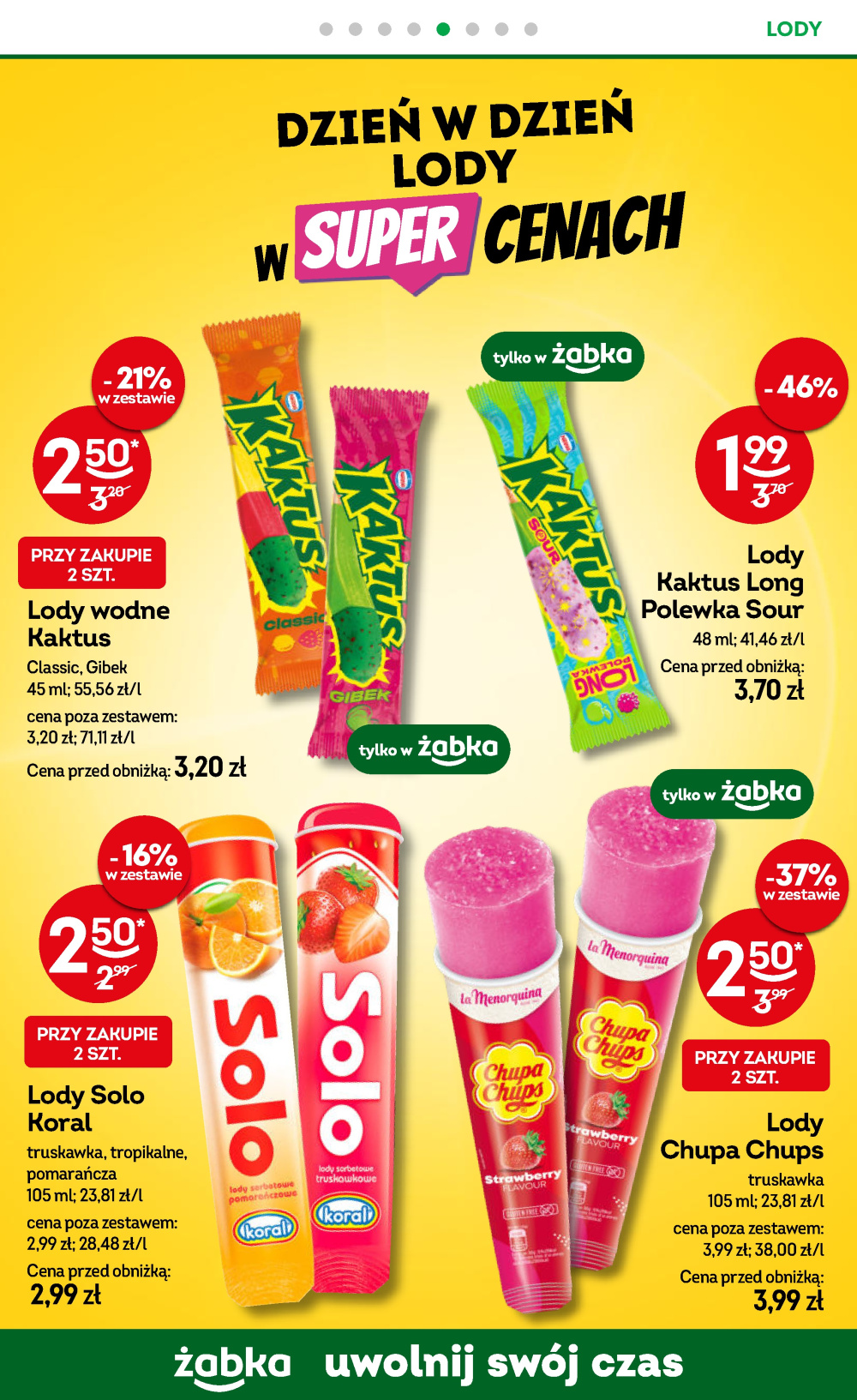 Leták Żabka gazetka, Polsko - strana 52