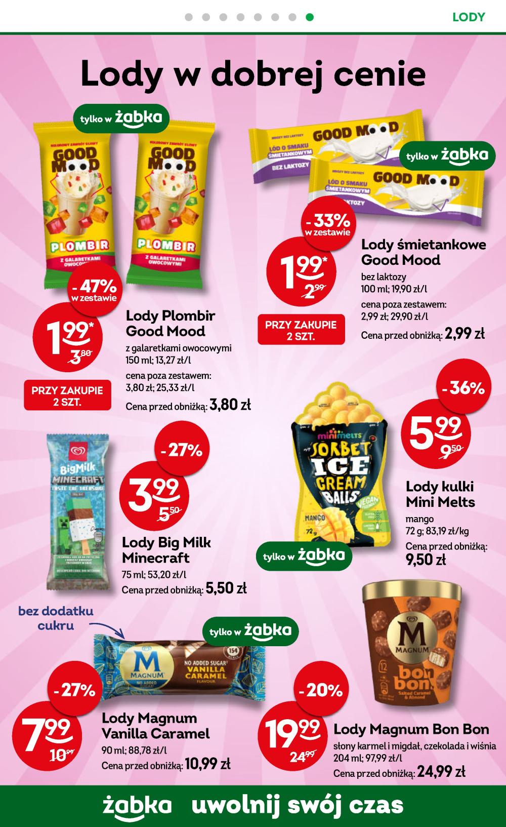 Leták Żabka gazetka, Polsko - strana 55