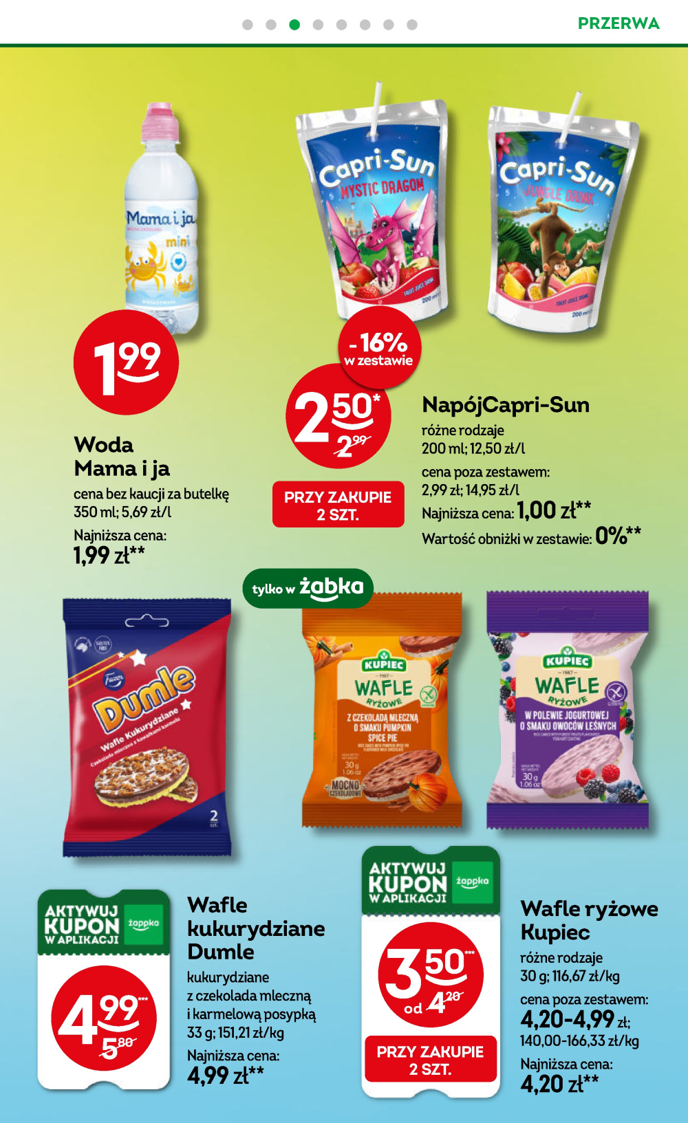 Leták Żabka gazetka, Polsko - strana 66