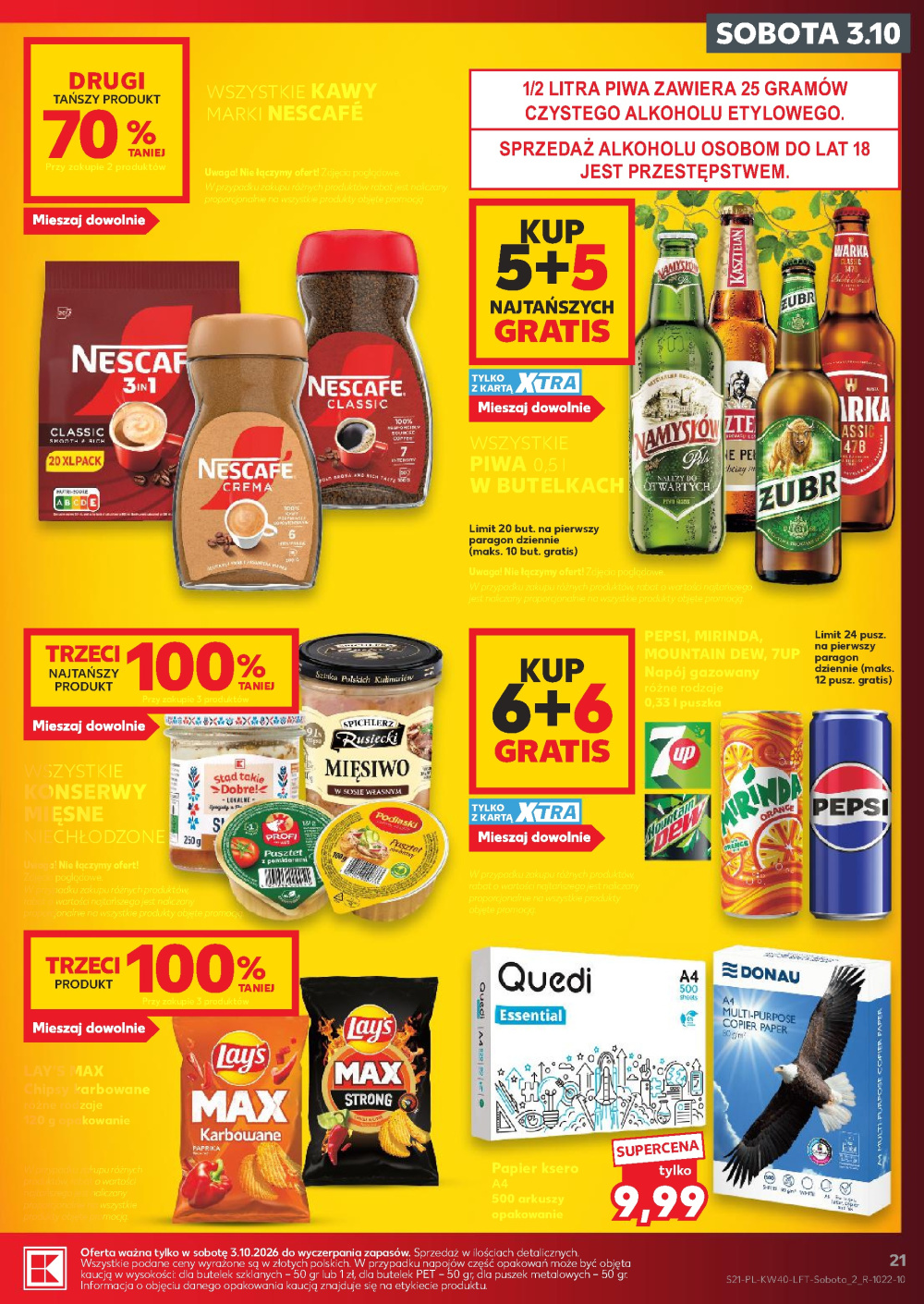 Leták Kaufland gazetka Cieszyn, Polsko - strana 21