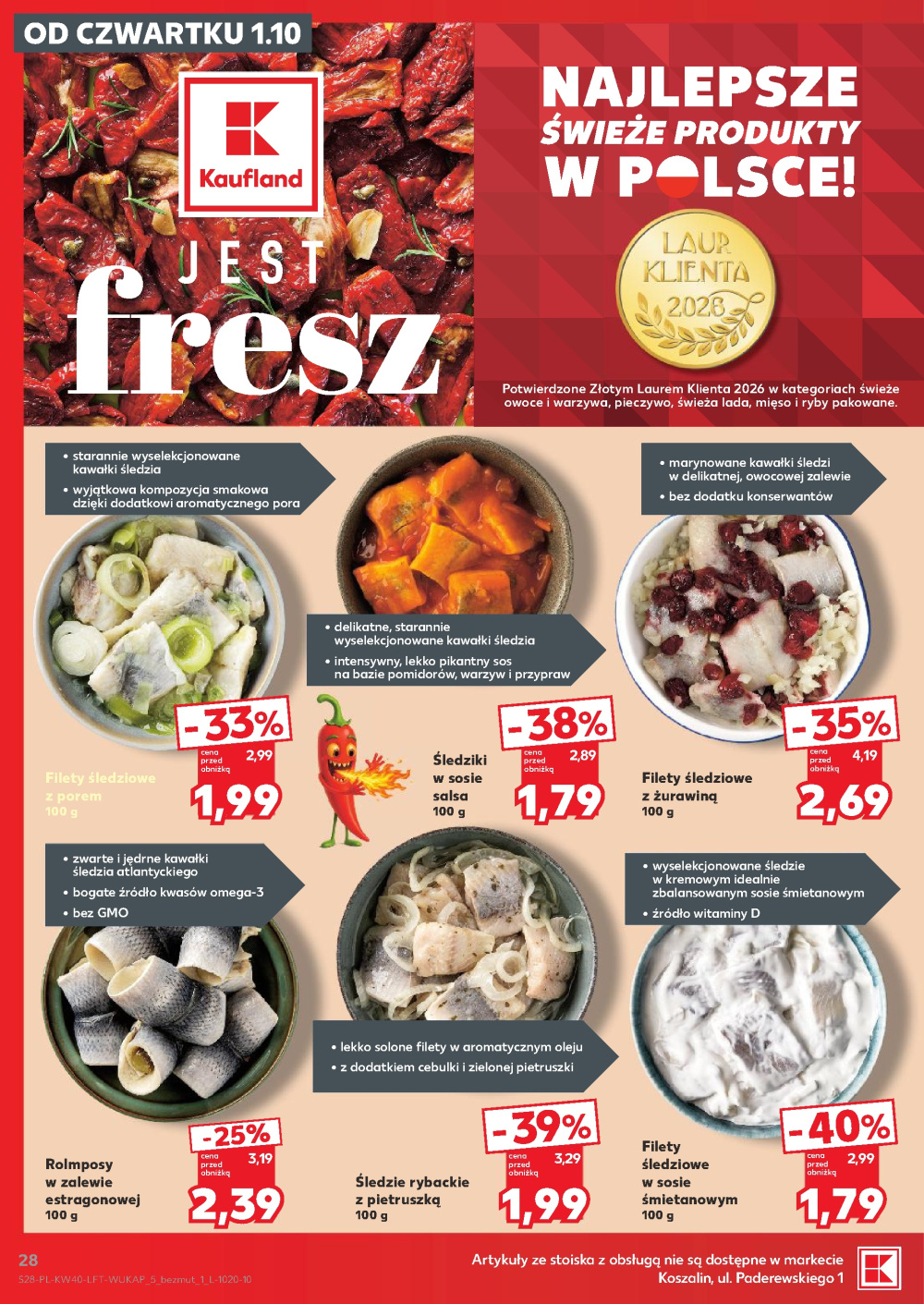 Leták Kaufland gazetka Cieszyn, Polsko - strana 28