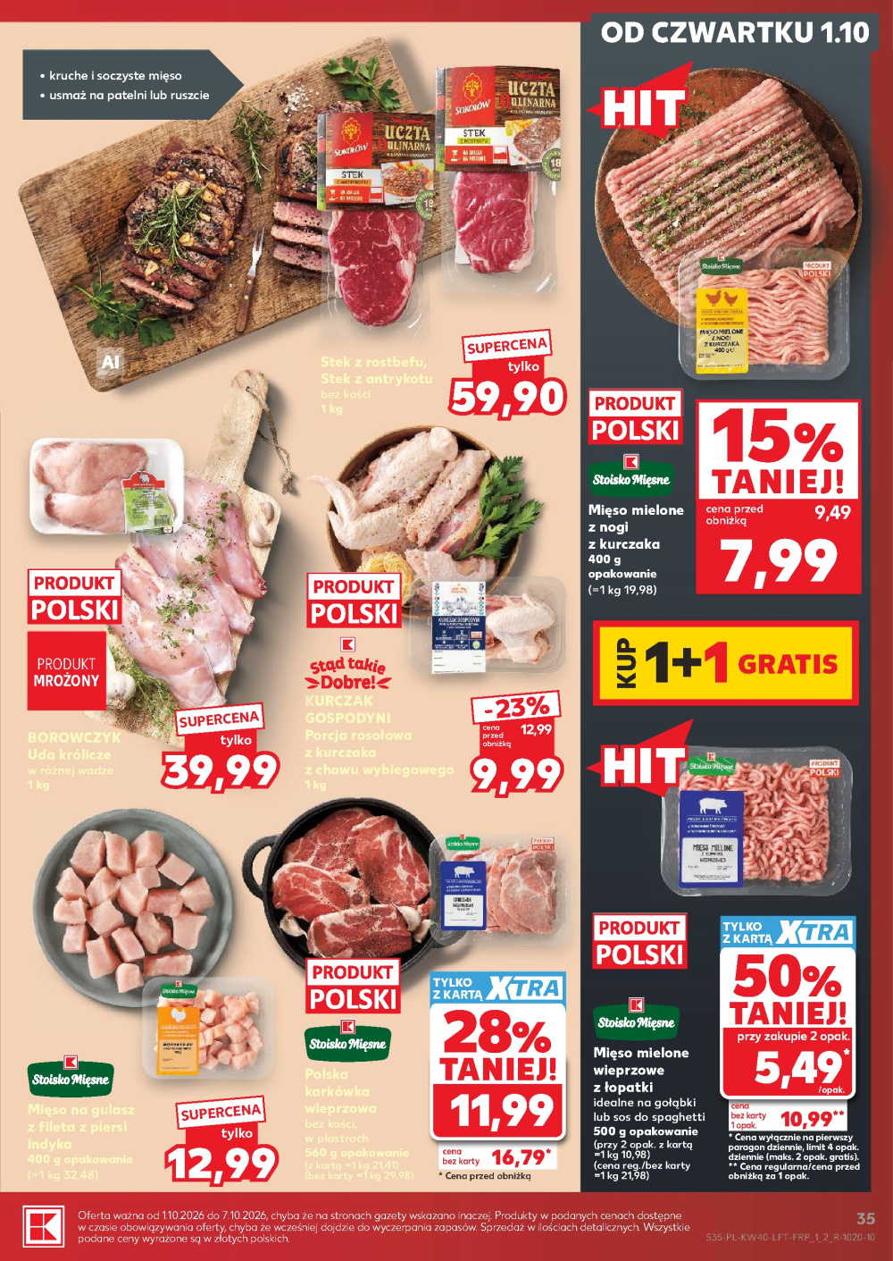 Leták Kaufland gazetka Cieszyn, Polsko - strana 35
