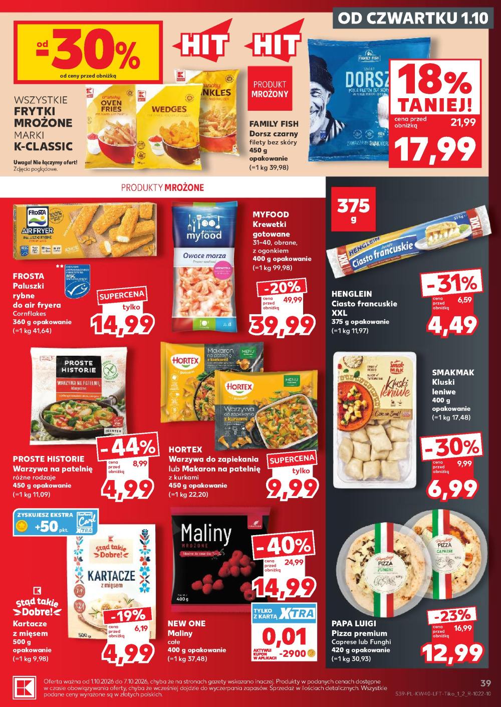 Leták Kaufland gazetka Cieszyn, Polsko - strana 39