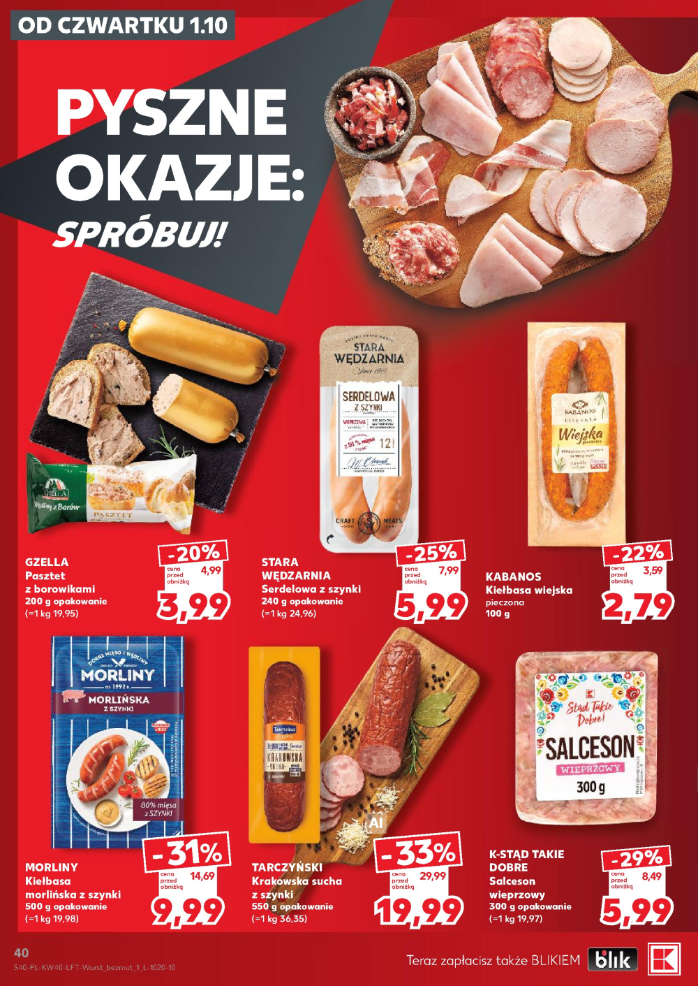 Leták Kaufland gazetka Cieszyn, Polsko - strana 40
