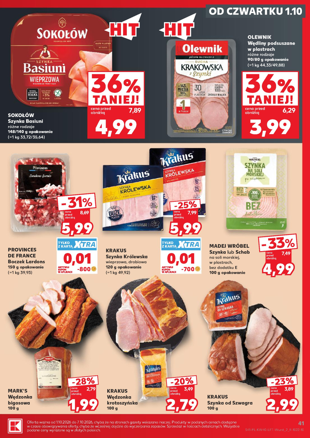 Leták Kaufland gazetka Cieszyn, Polsko - strana 41