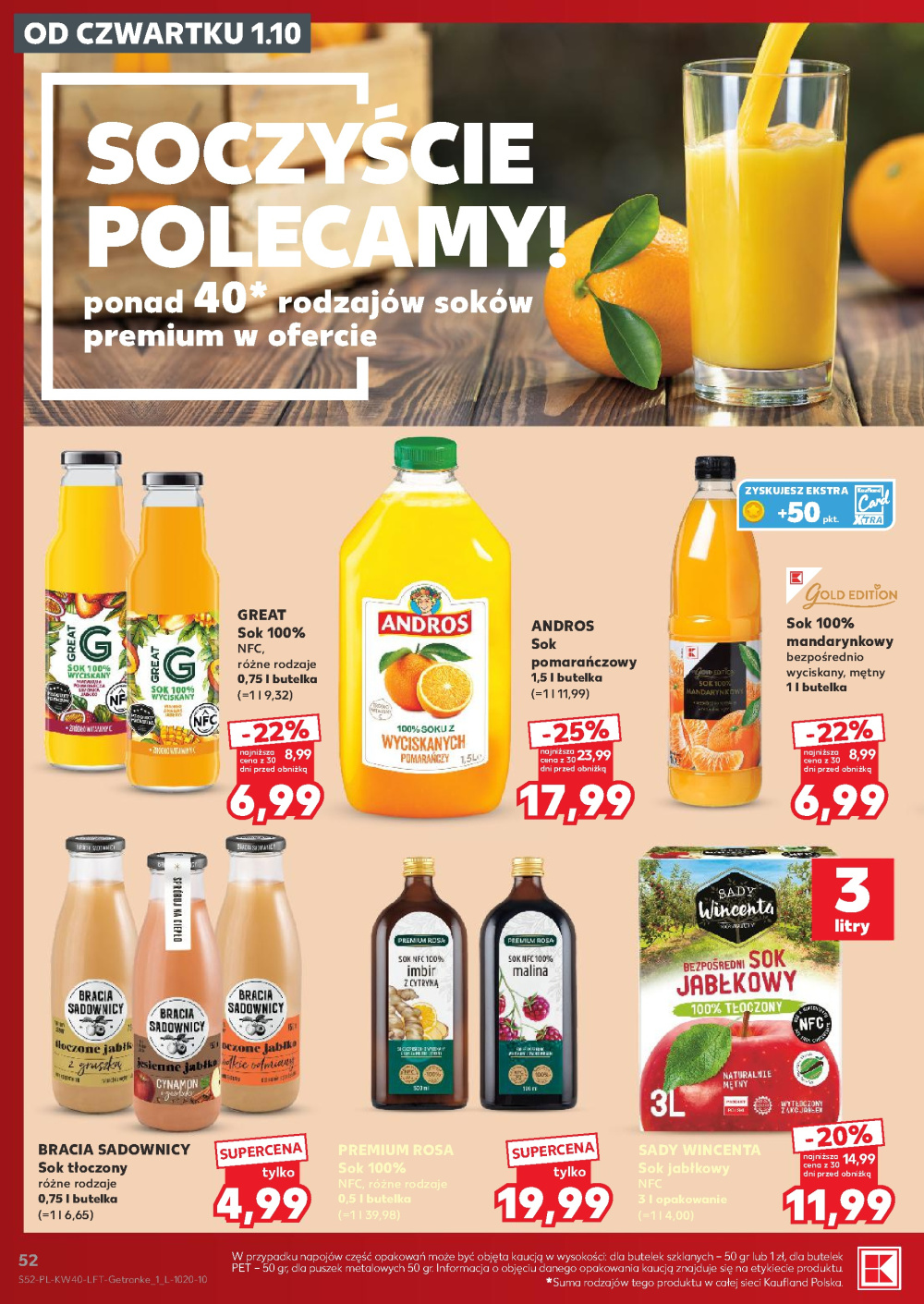 Leták Kaufland gazetka Cieszyn, Polsko - strana 52