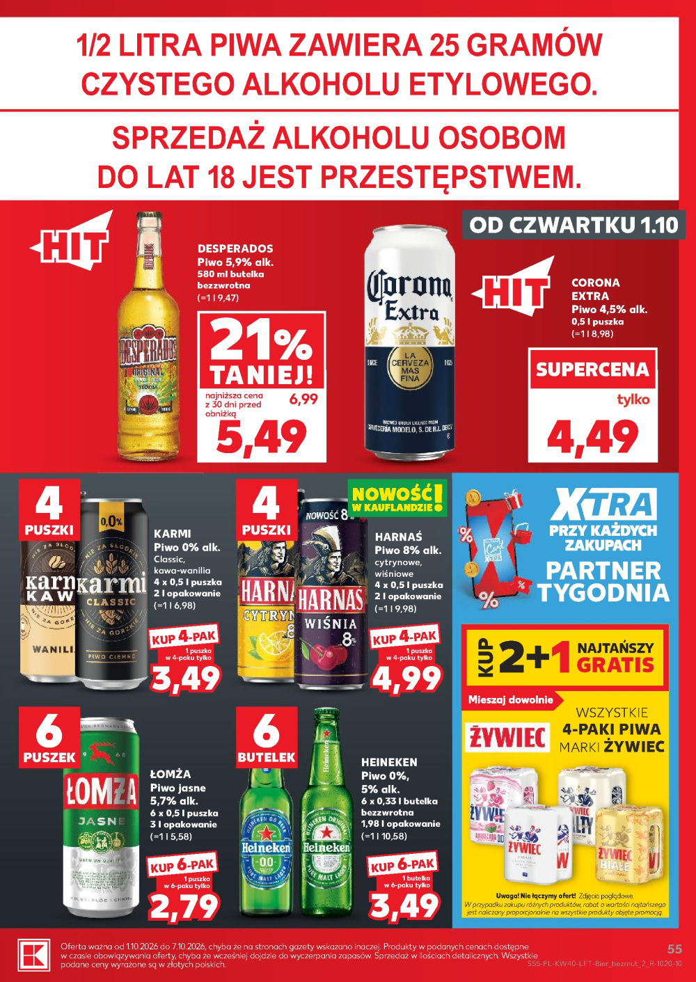 Leták Kaufland gazetka Cieszyn, Polsko - strana 55
