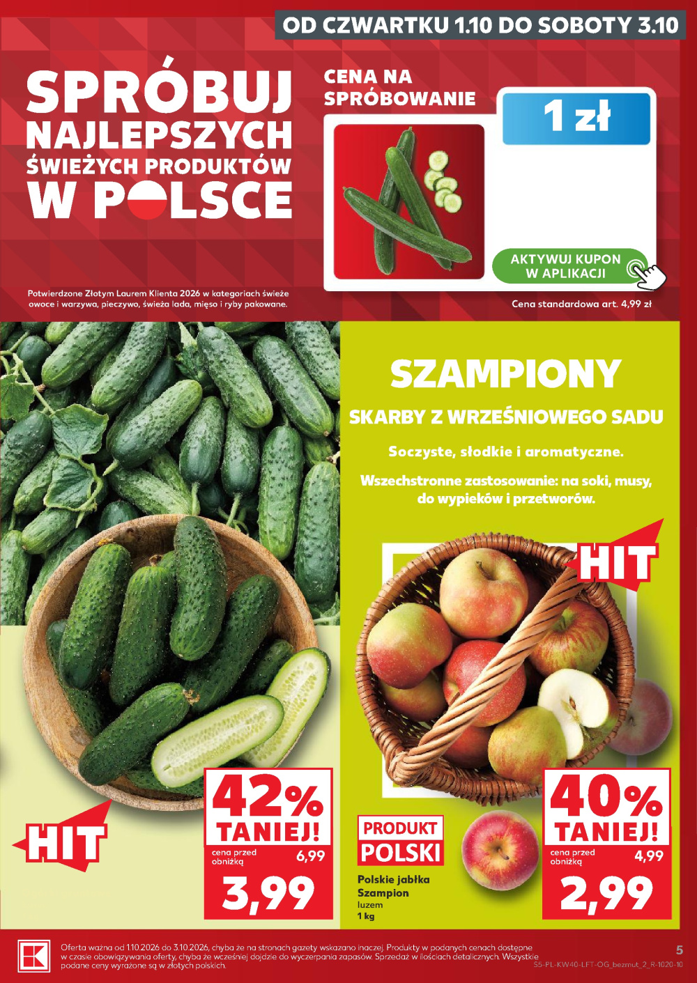 Leták Kaufland gazetka Cieszyn, Polsko - strana 5