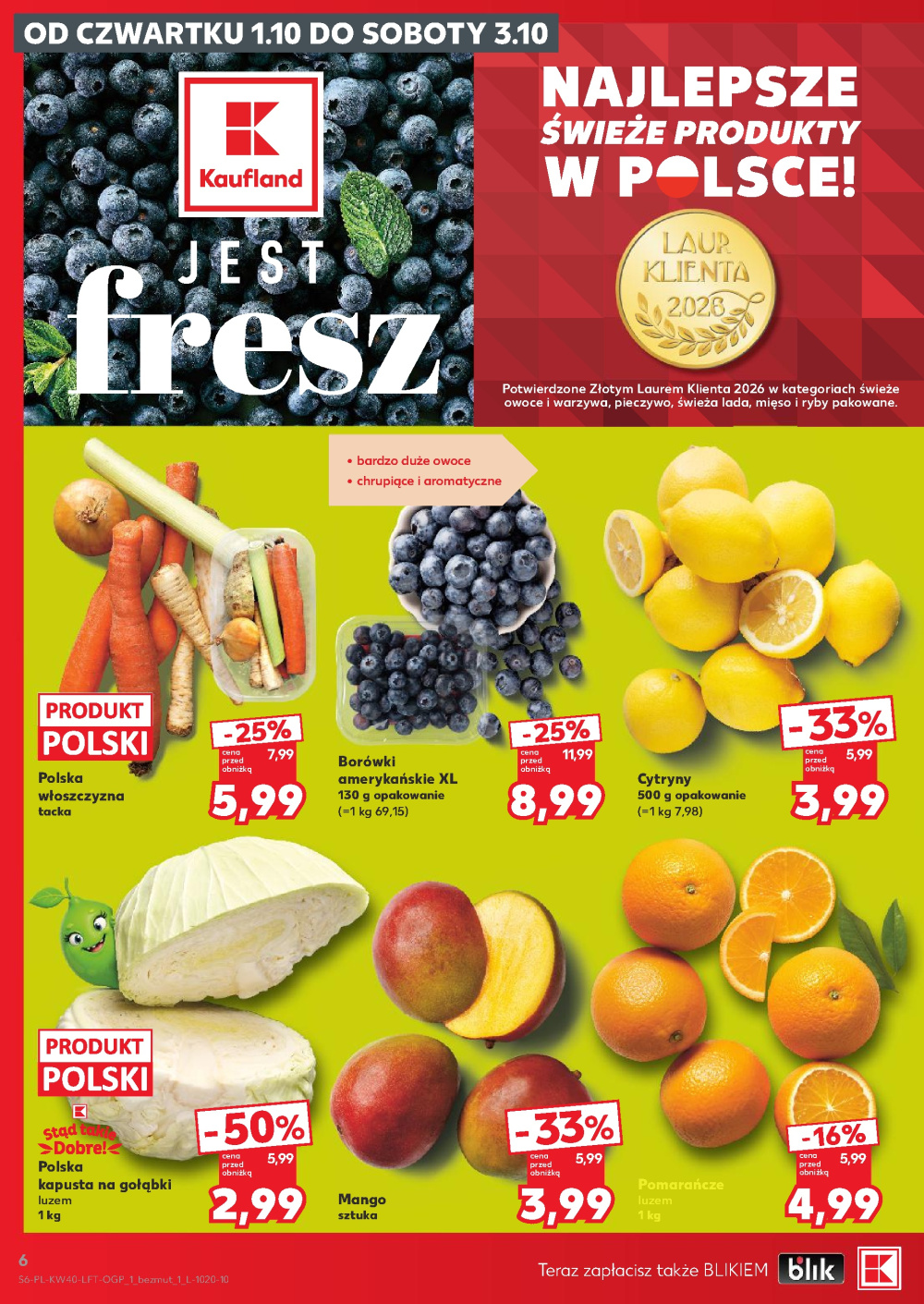 Leták Kaufland gazetka Cieszyn, Polsko - strana 6