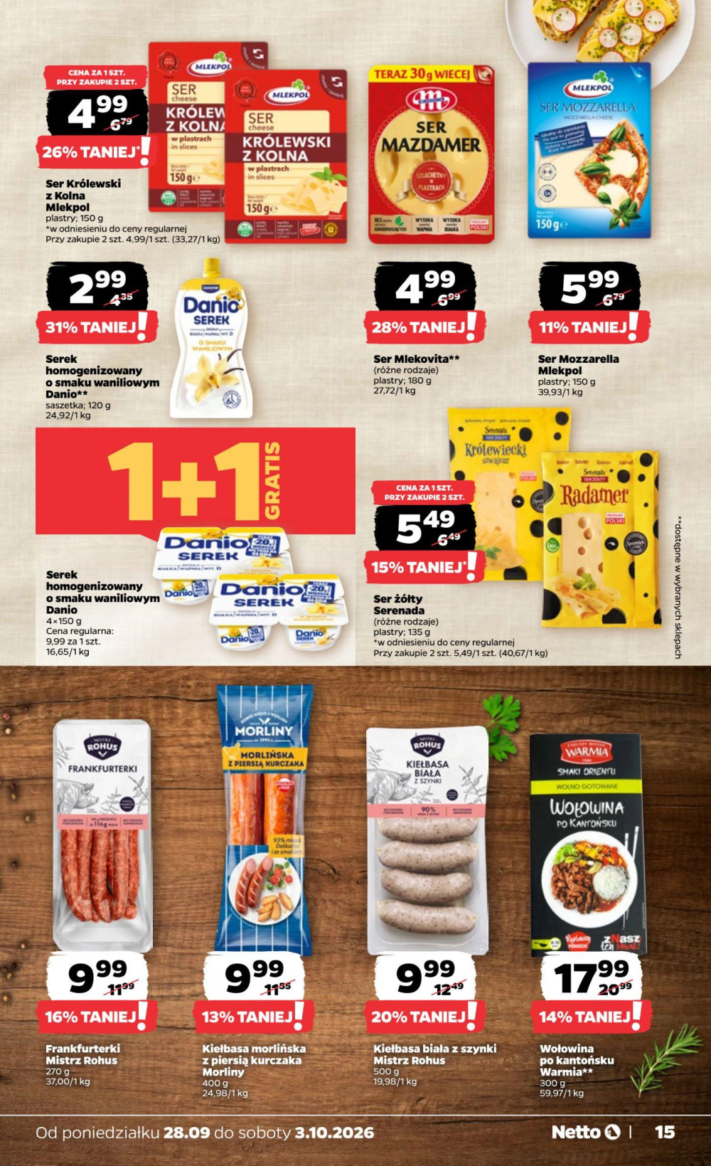 Leták Netto gazetka, Polsko - strana 15