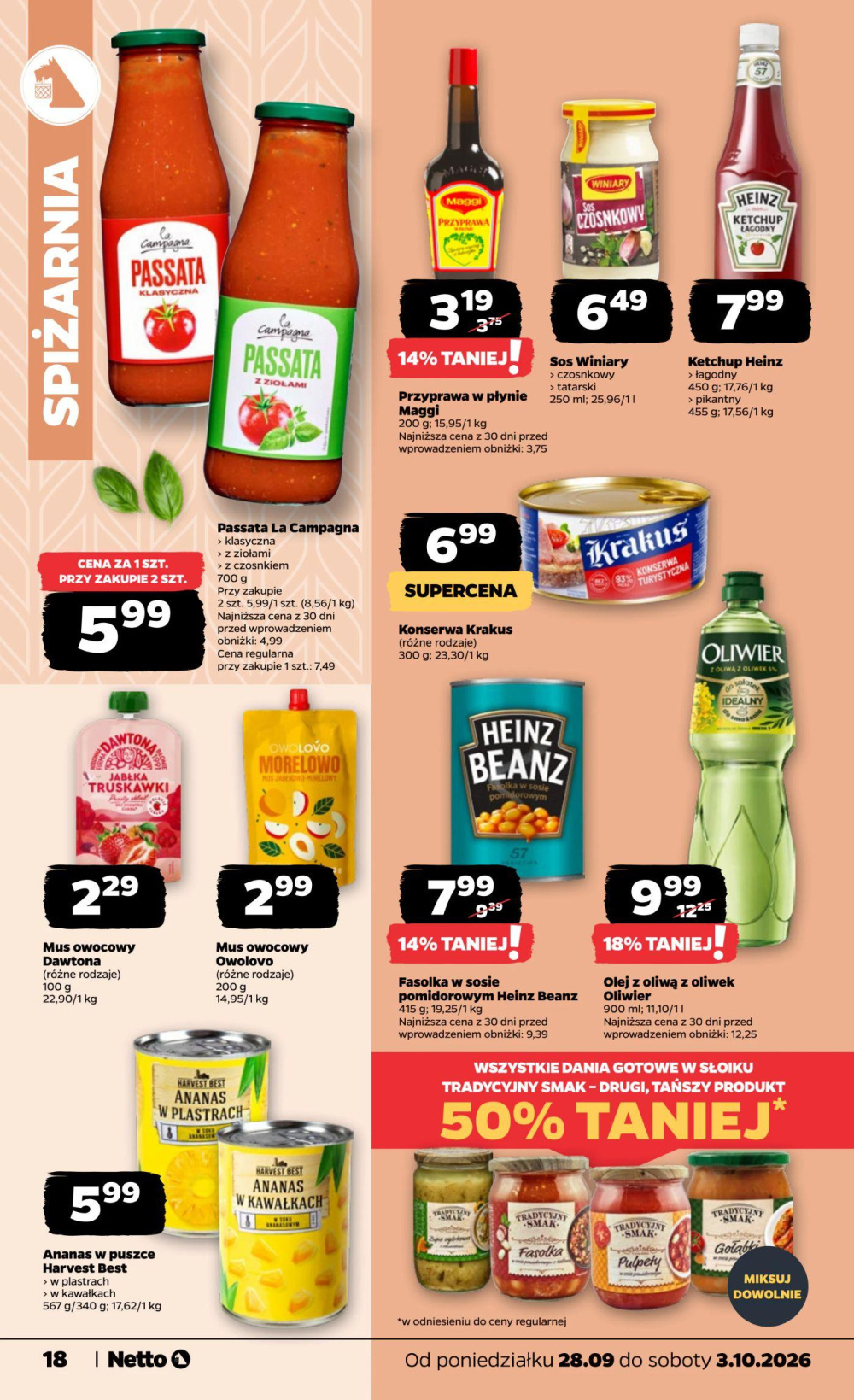 Leták Netto gazetka, Polsko - strana 18