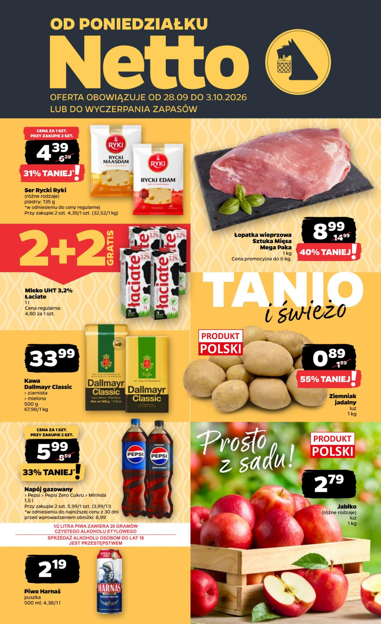Netto gazetka od 28. 09. 2026