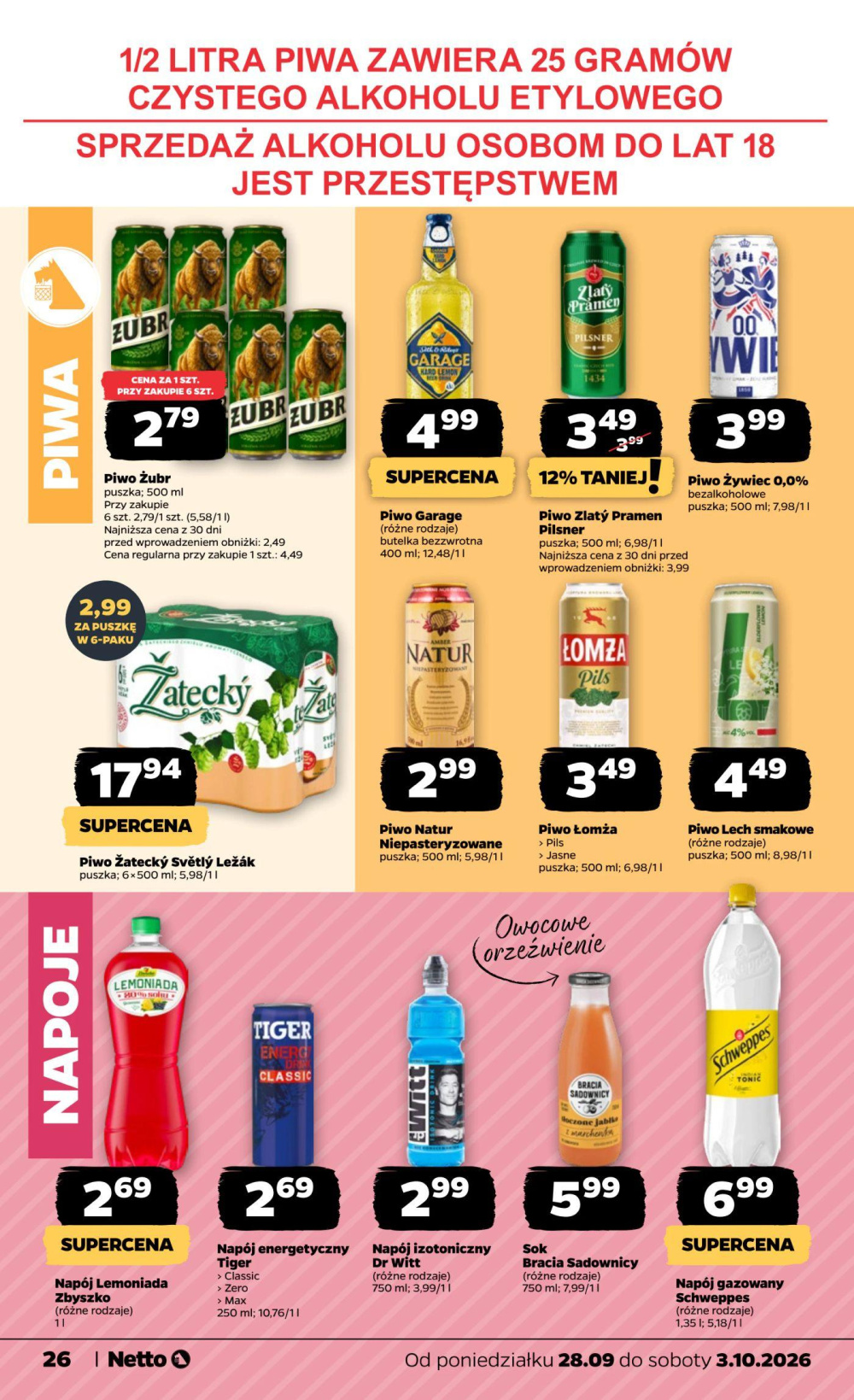 Leták Netto gazetka, Polsko - strana 26
