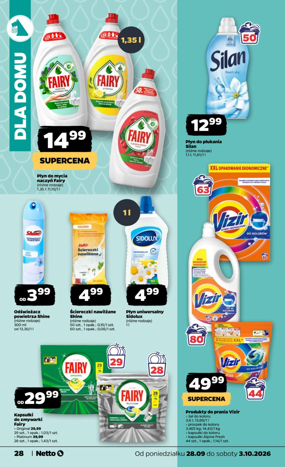 Leták Netto gazetka, Polsko - strana 28