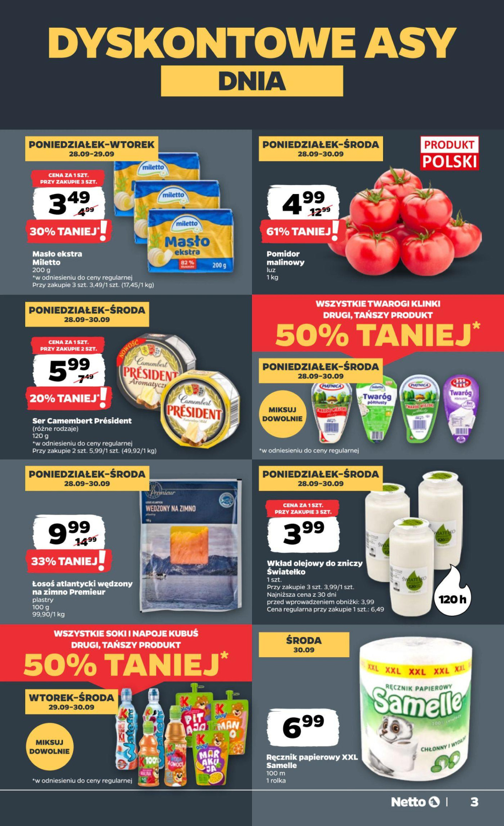 Leták Netto gazetka, Polsko - strana 3