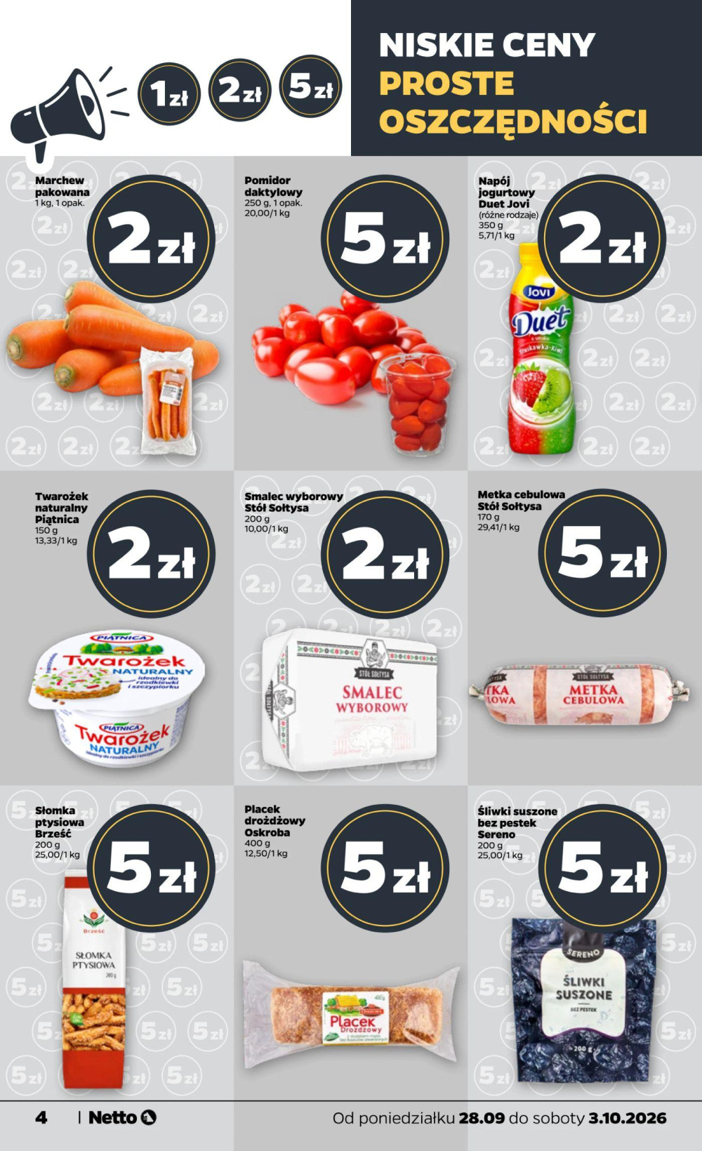 Leták Netto gazetka, Polsko - strana 4