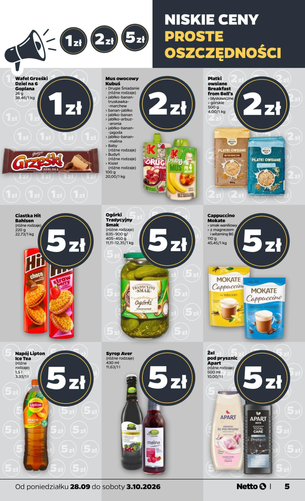 Leták Netto gazetka, Polsko - strana 5