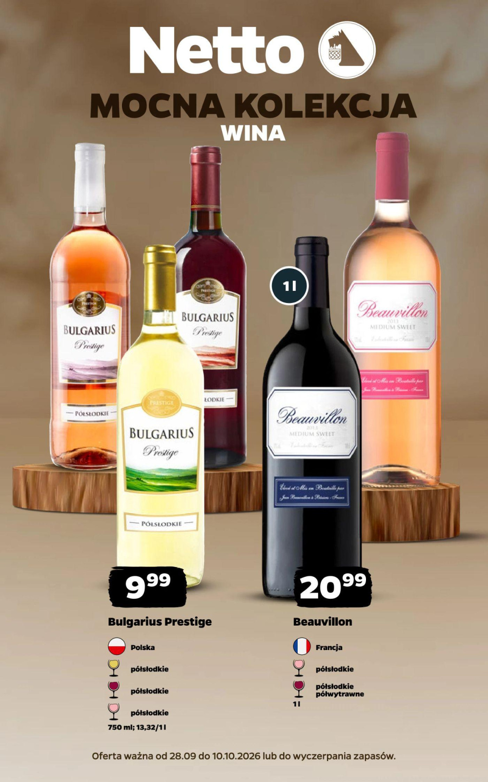 Leták Netto gazetka - Wina, Polsko - strana 1